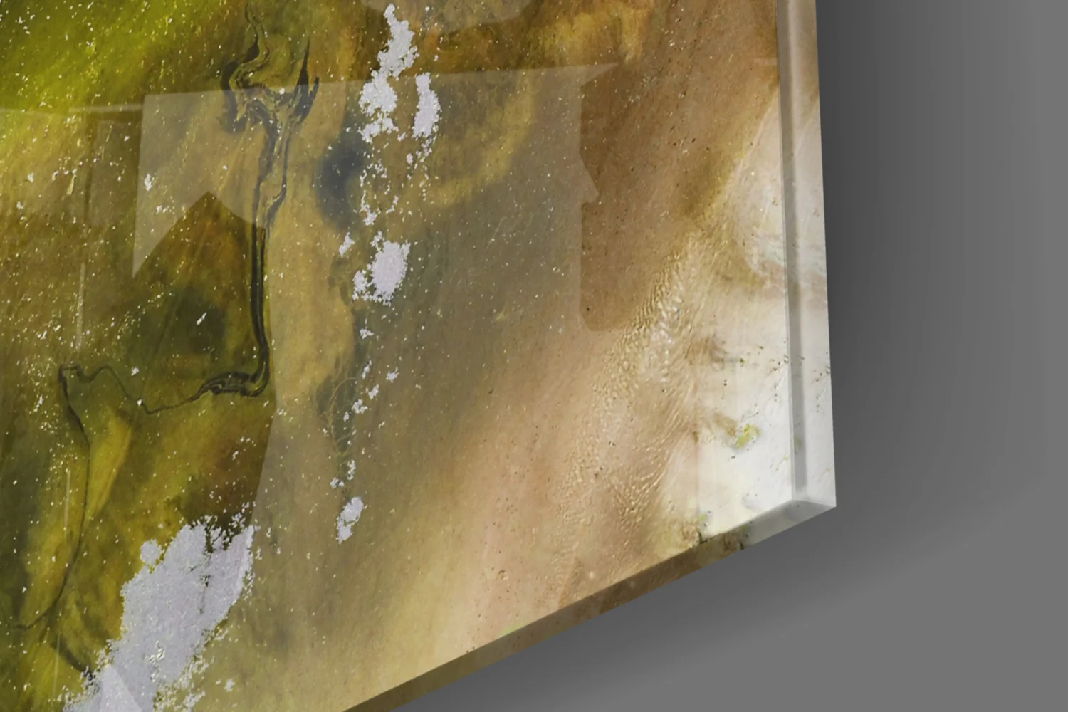 Colors of Abstraction Glass Wall Art - Image 8