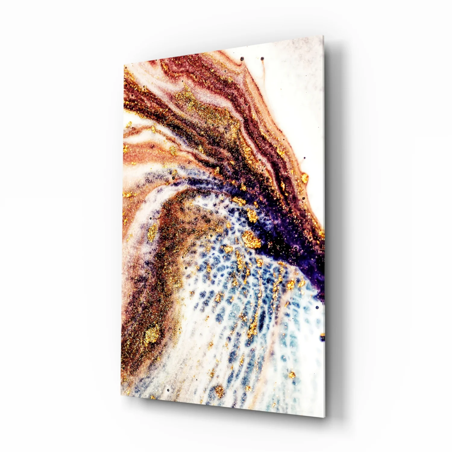 Abstract Glass Wall Art - Image 2