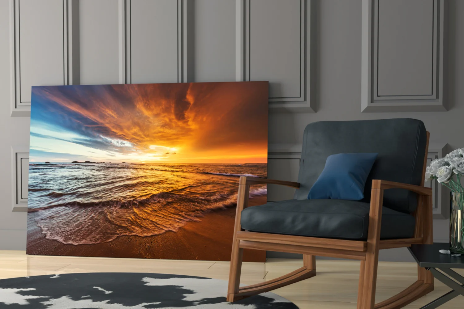 Sunset Glass Wall Art - Image 7