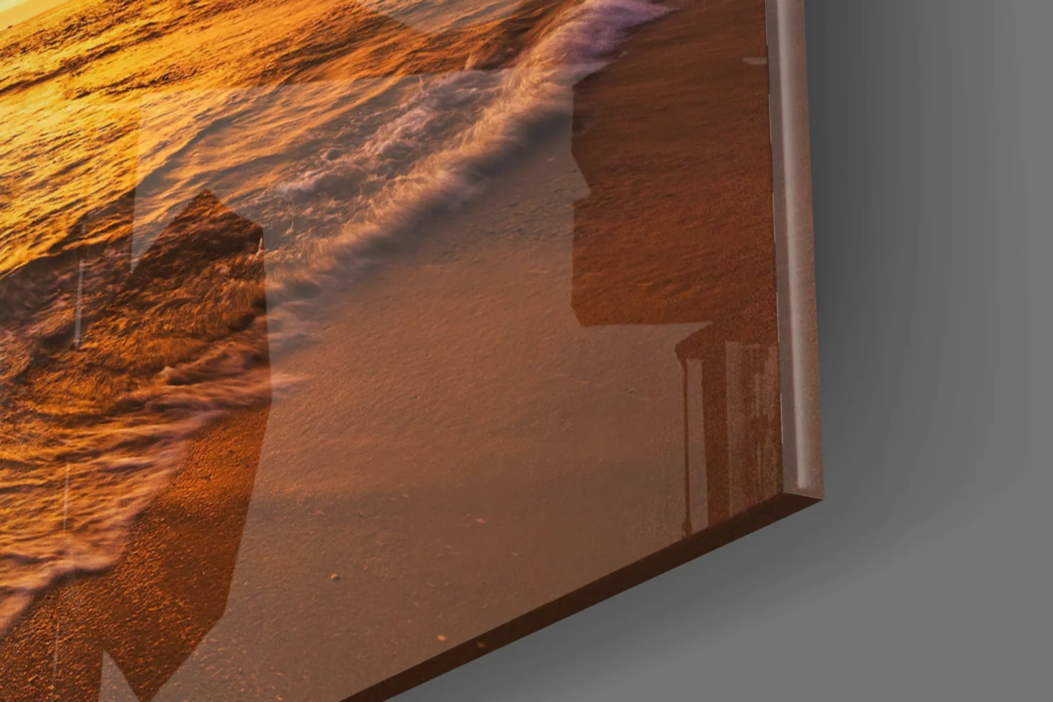 Sunset Glass Wall Art - Image 8