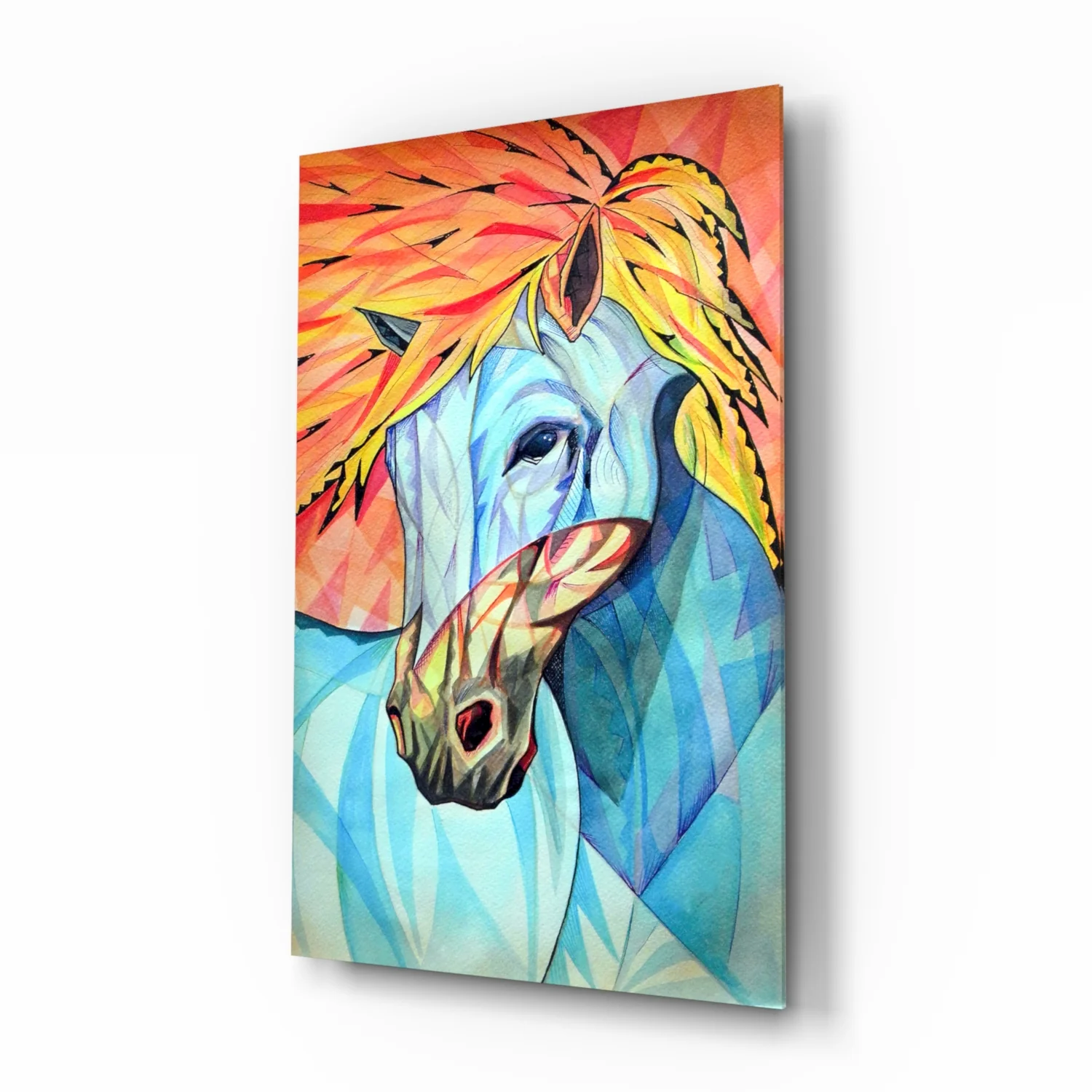 Horse Glass Wall Art - Image 2