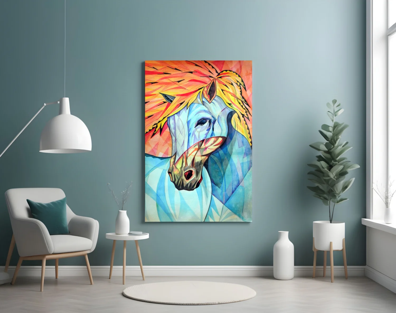 Horse Glass Wall Art - Image 5