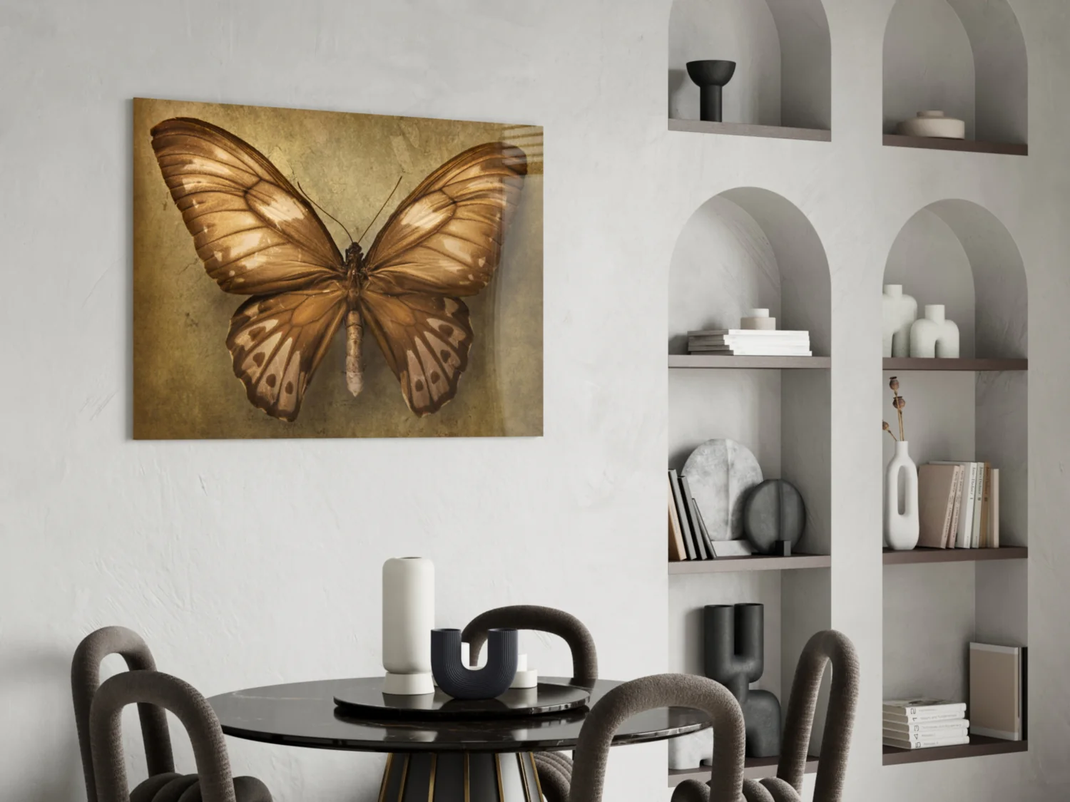 Butterfly Glass Wall Art - Image 6