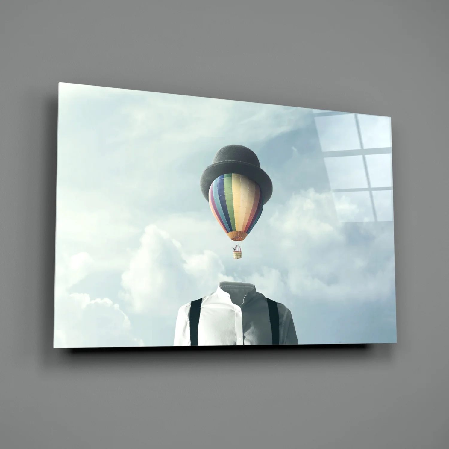Balloon Heads Glass Wall Art - Image 3