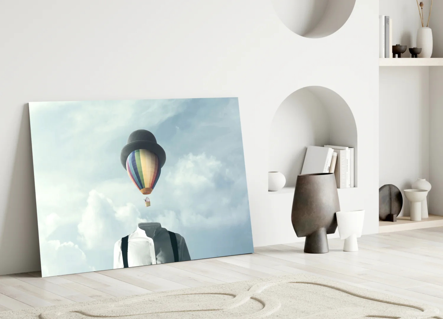 Balloon Heads Glass Wall Art - Image 4