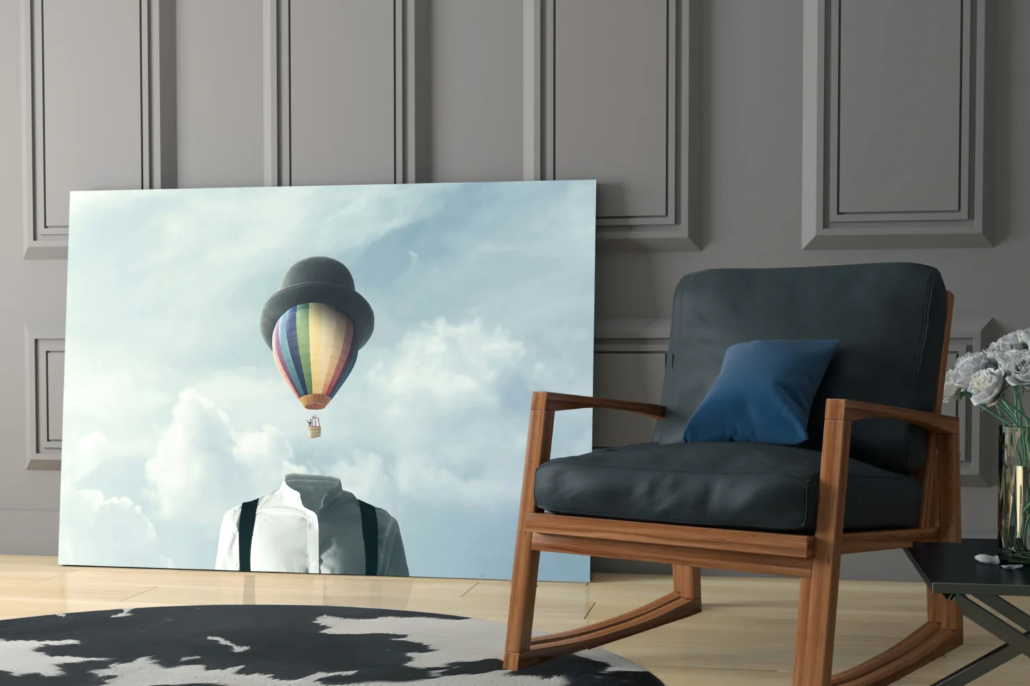Balloon Heads Glass Wall Art - Image 7