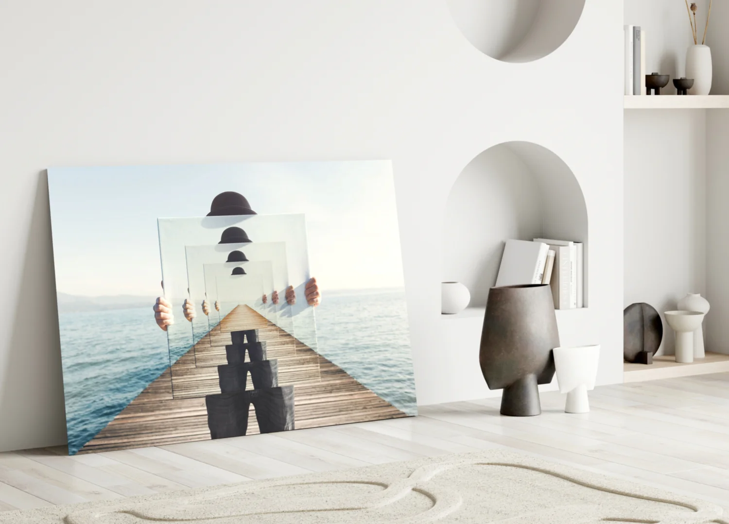 Loop Glass Wall Art - Image 4
