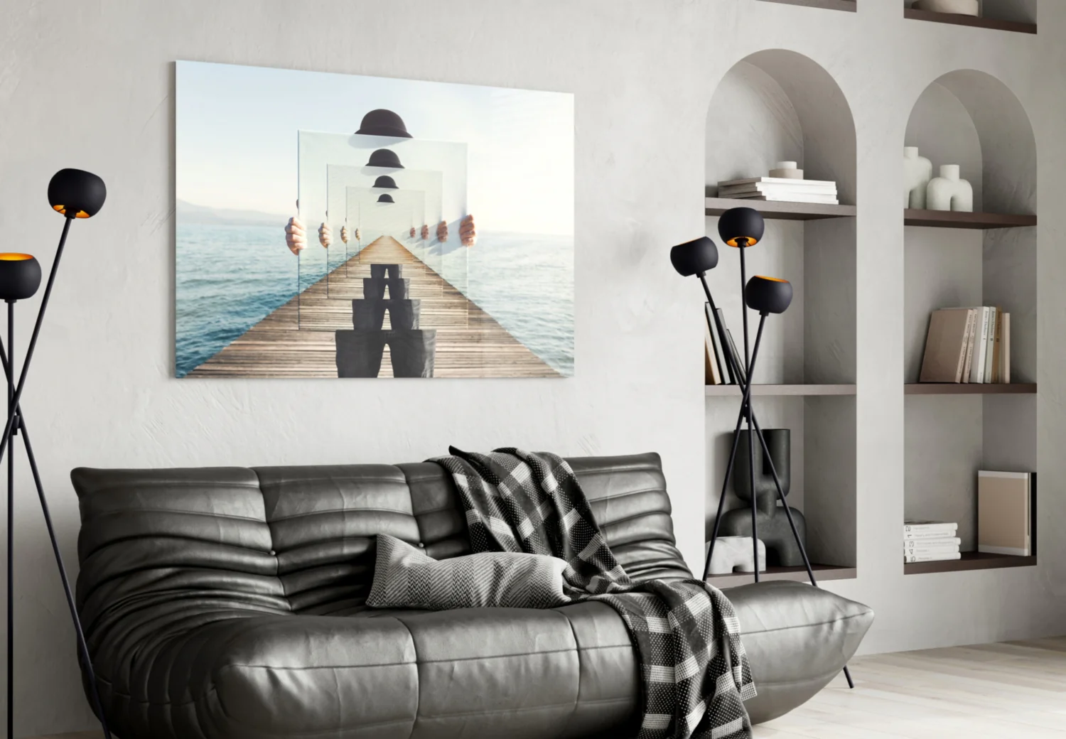 Loop Glass Wall Art - Image 5