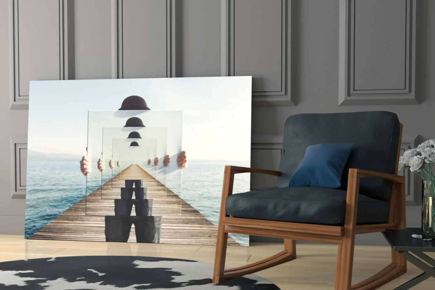 Loop Glass Wall Art - Image 7