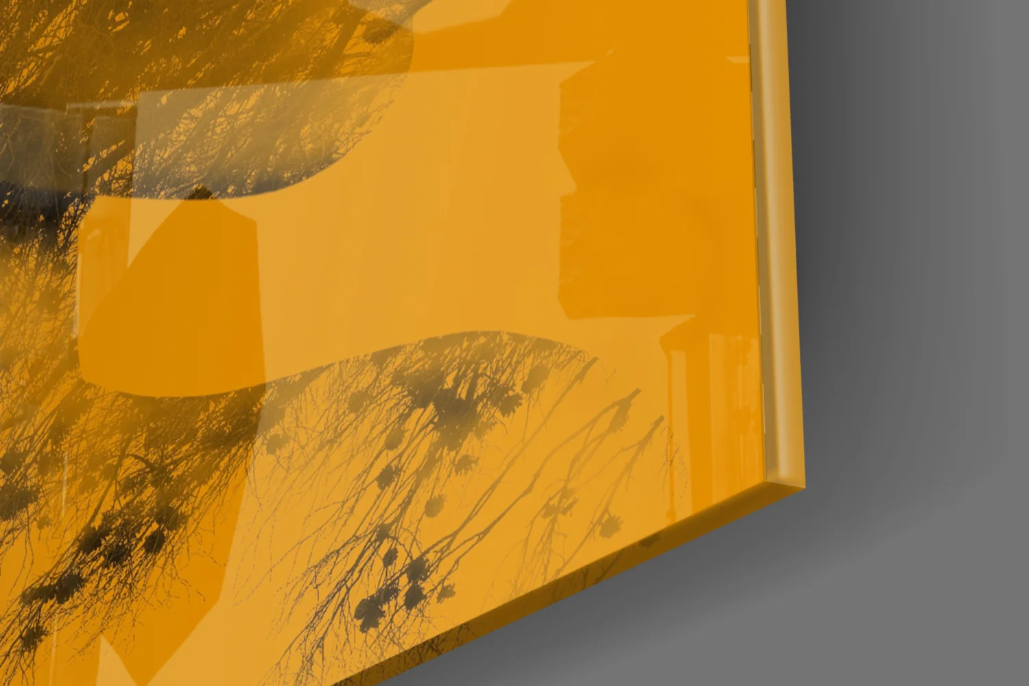 Woman Bird Glass Wall Art - Image 8