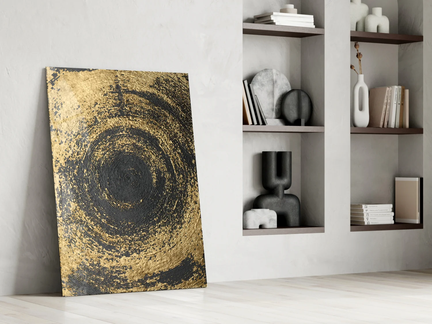 Abstract Loop Glass Wall Art - Image 7