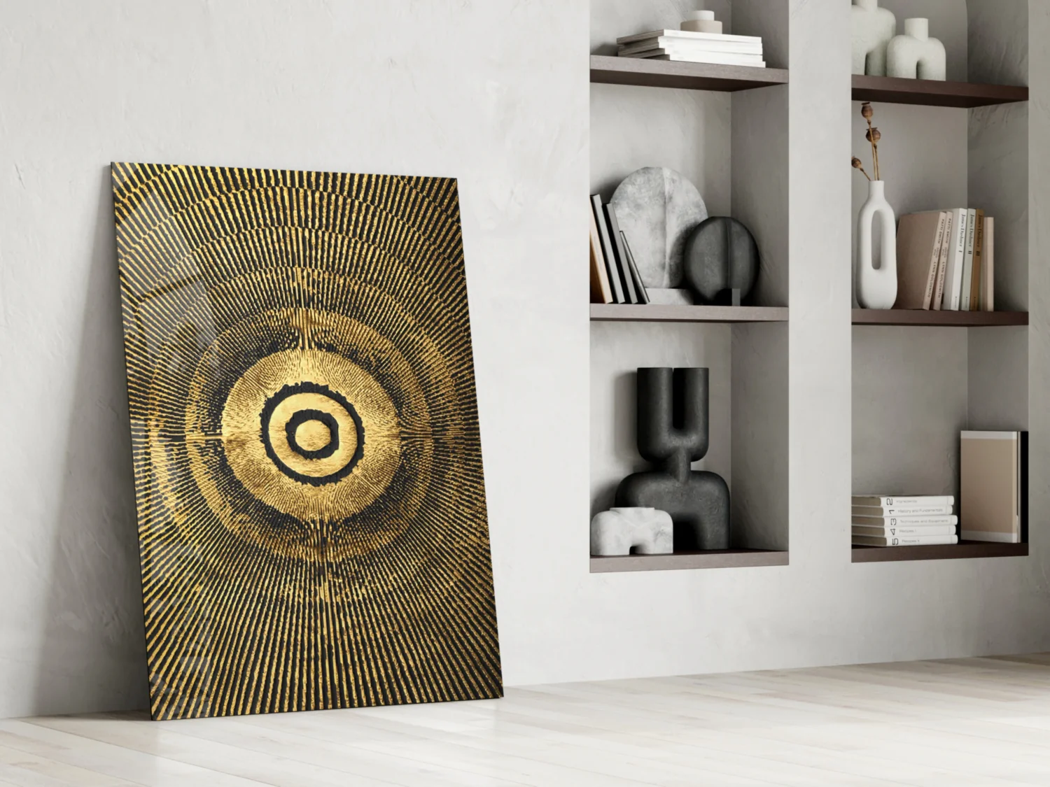 Abstract Loop Glass Wall Art - Image 7