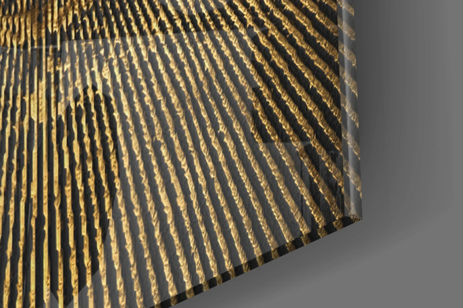 Abstract Loop Glass Wall Art - Image 8