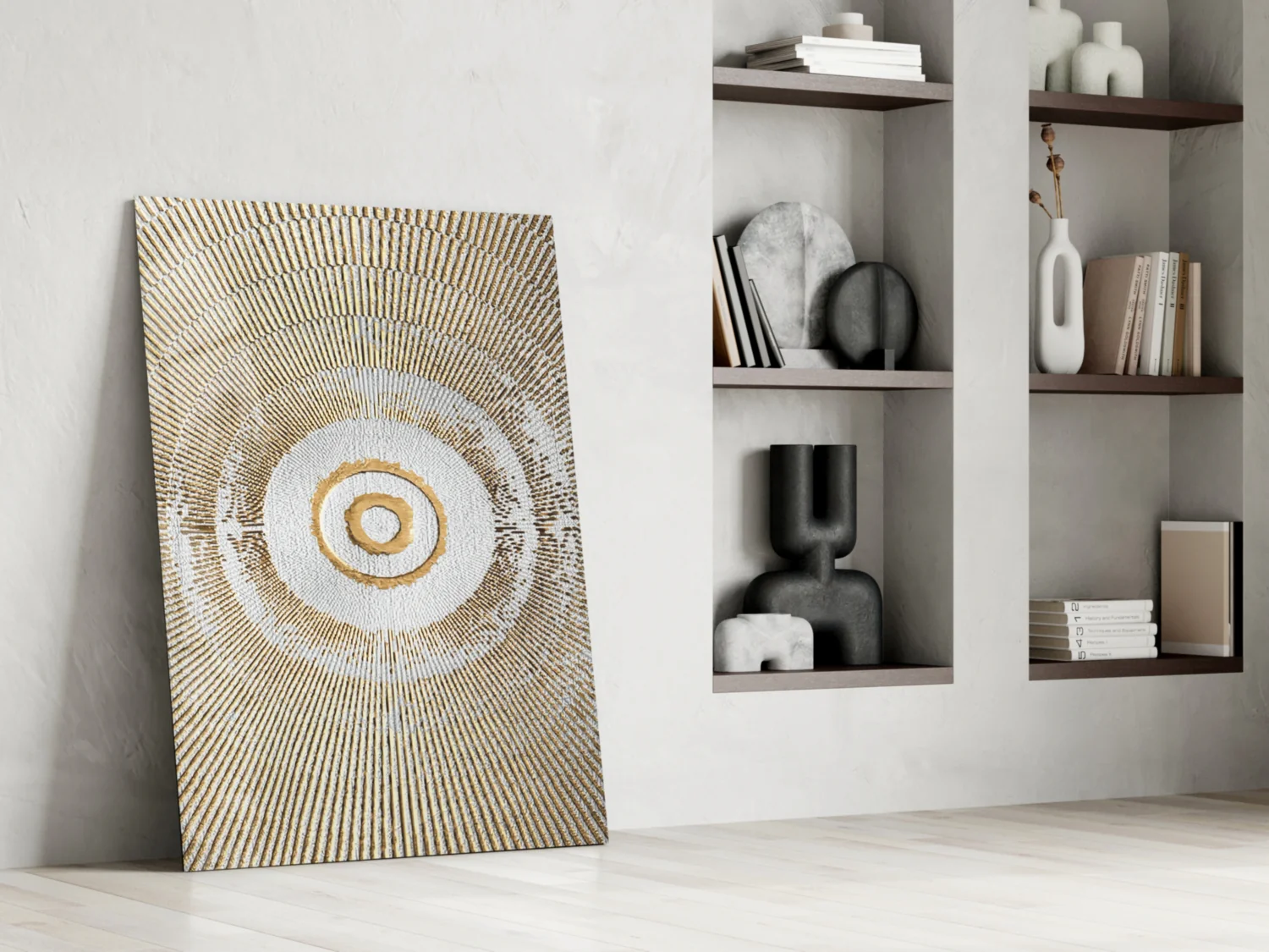 Abstract Loop Glass Wall Art - Image 7
