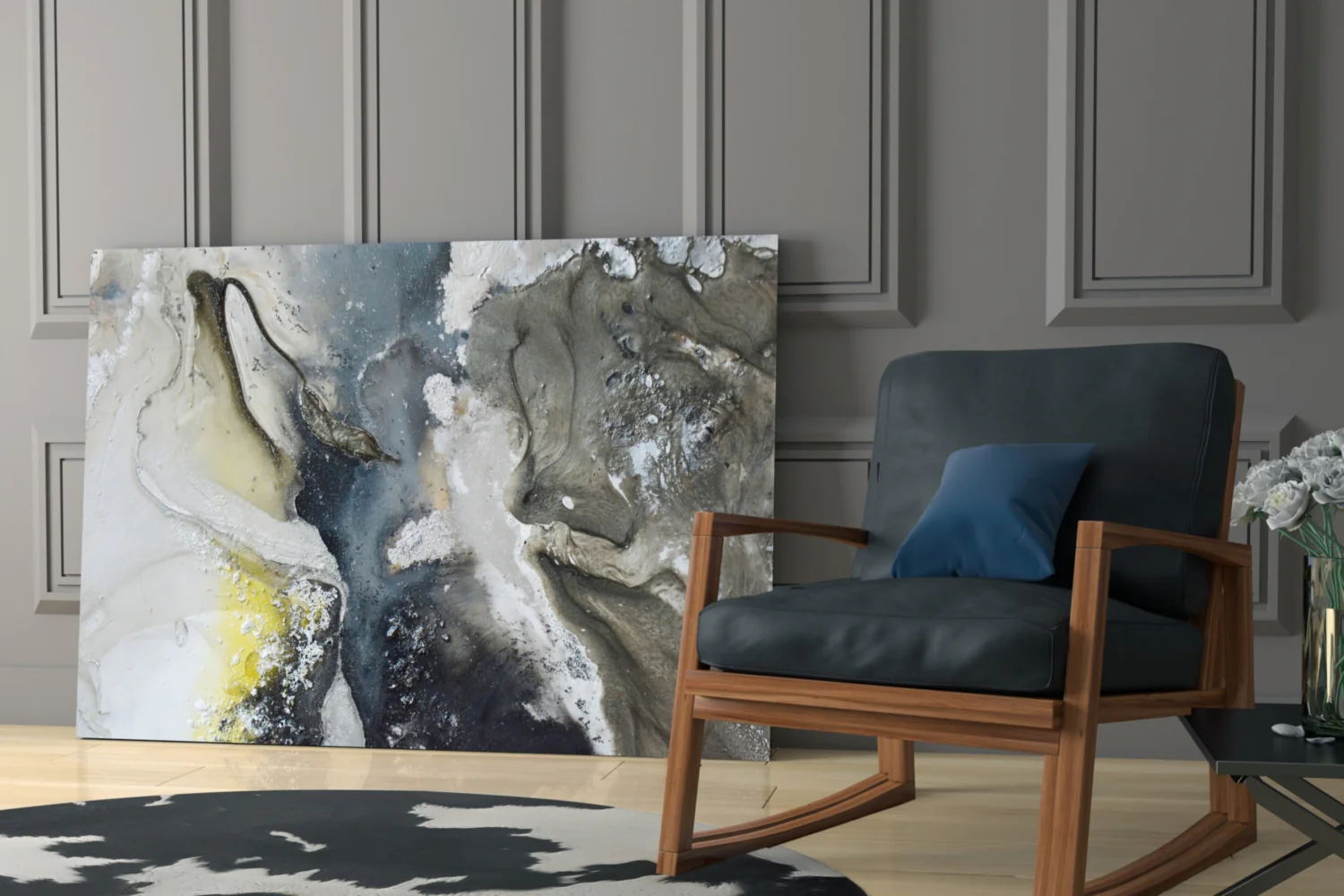 Marble Glass Wall Art - Image 7
