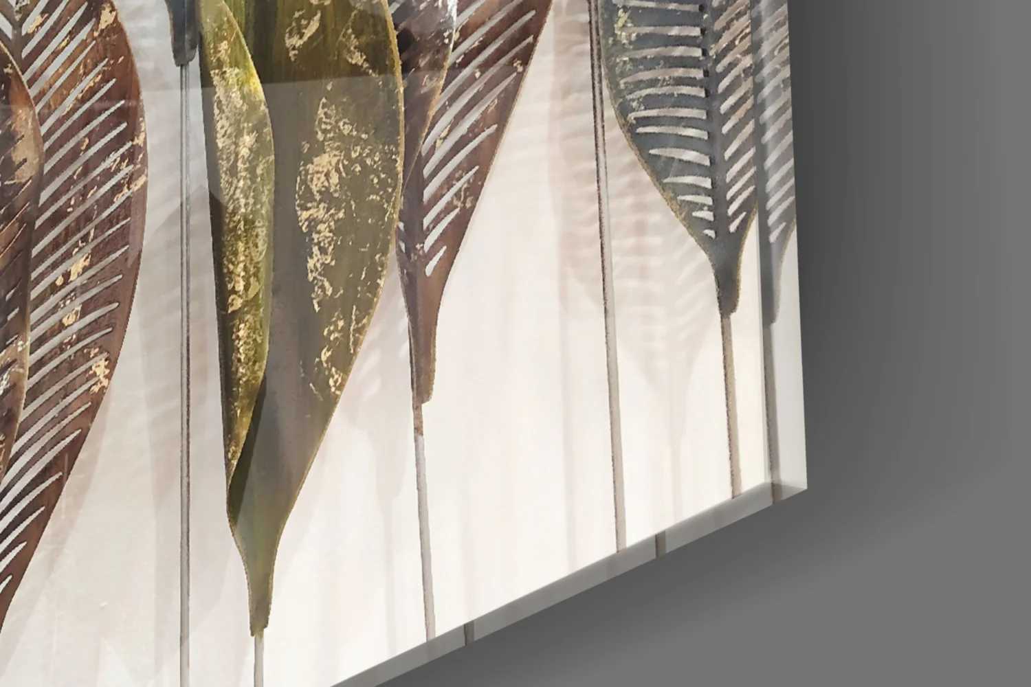 Feathers Glass Wall Art - Image 8