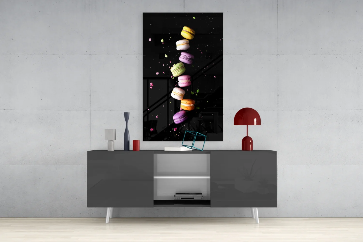 Macarons Glass Wall Art - Image 9