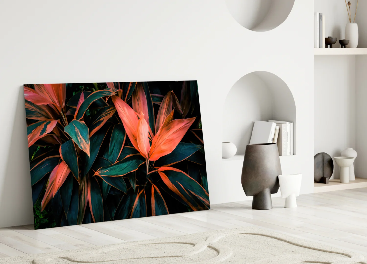 Flower Glass Wall Art - Image 4