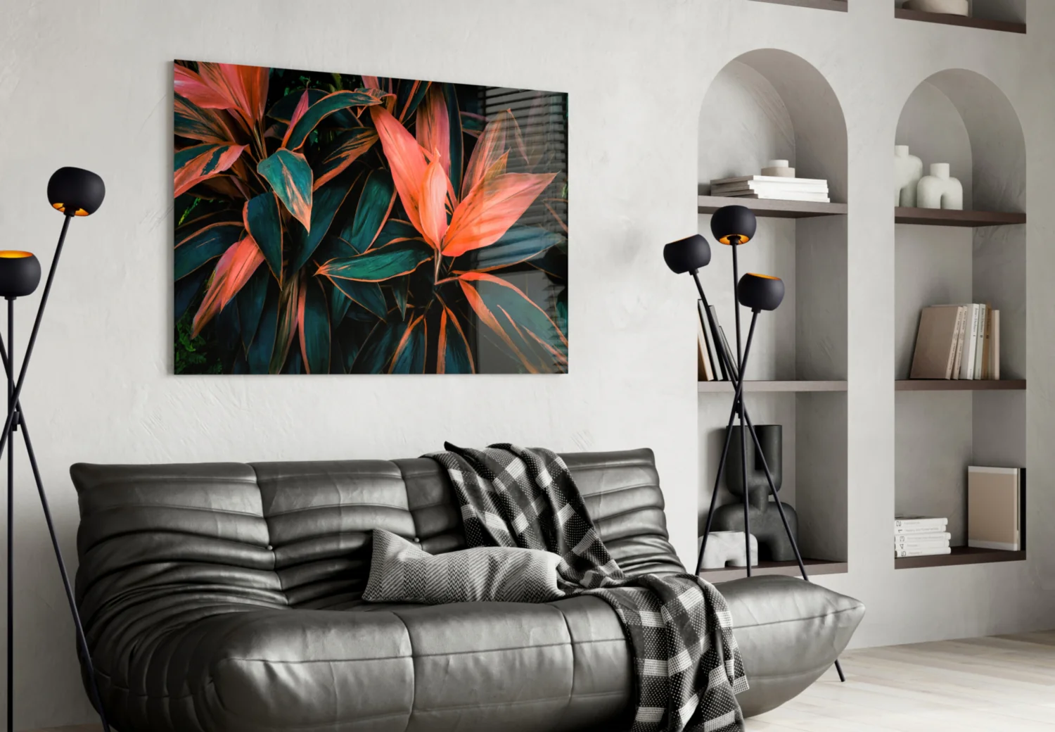Flower Glass Wall Art - Image 5