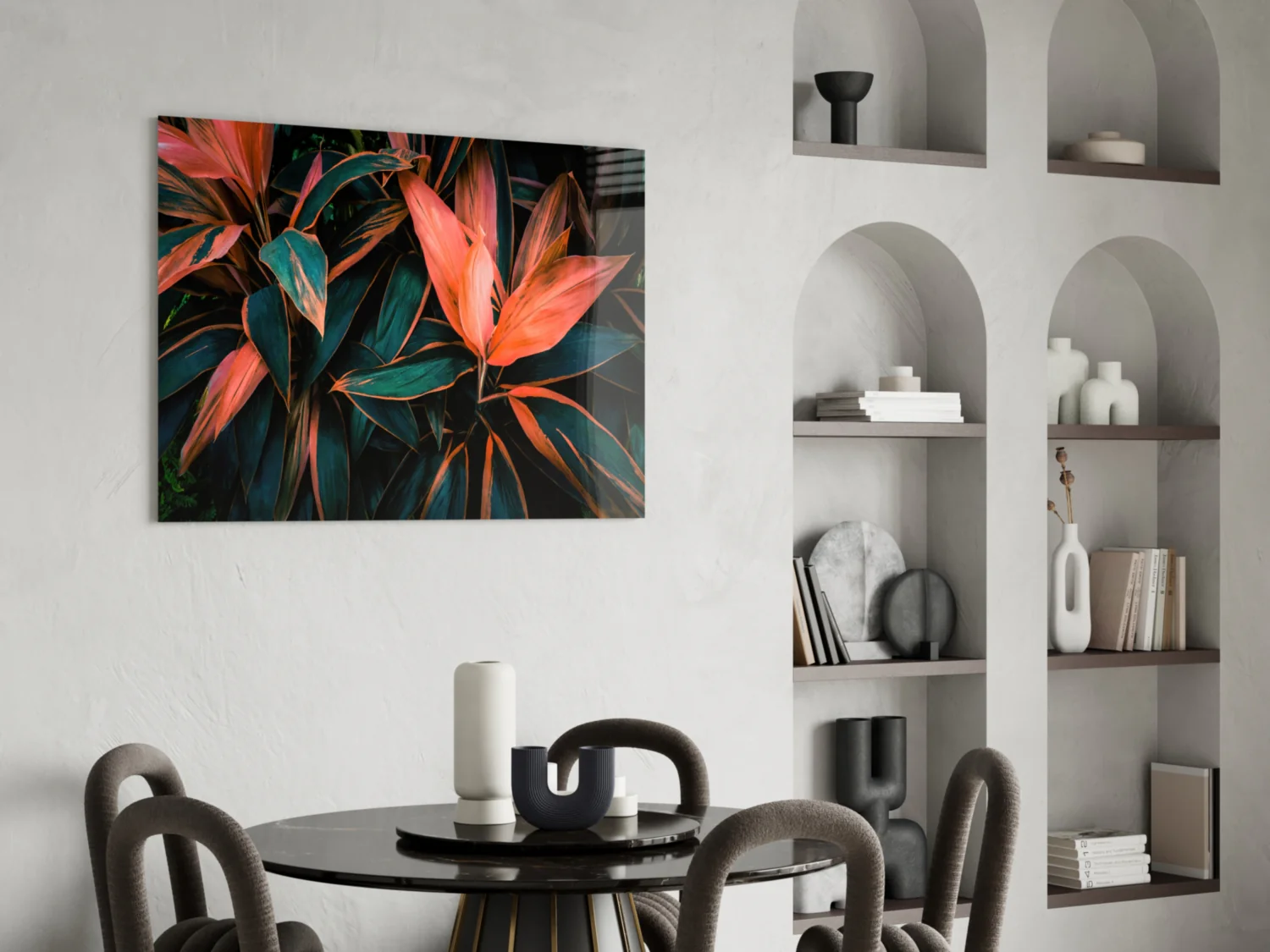 Flower Glass Wall Art - Image 6
