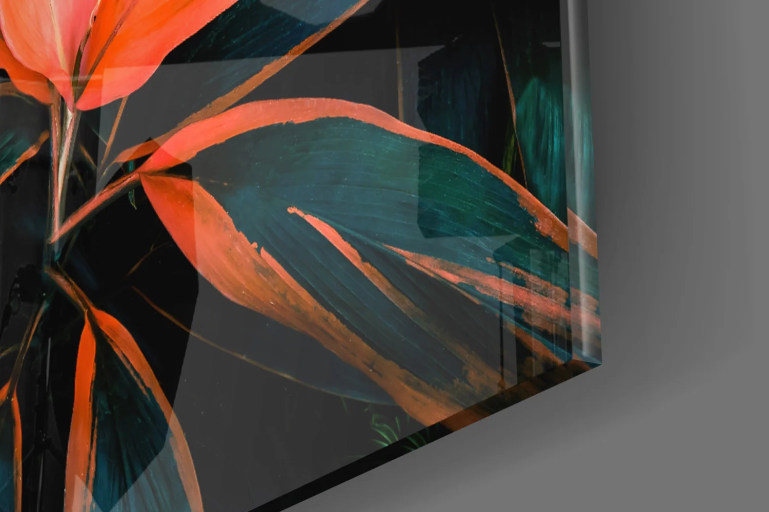 Flower Glass Wall Art - Image 8