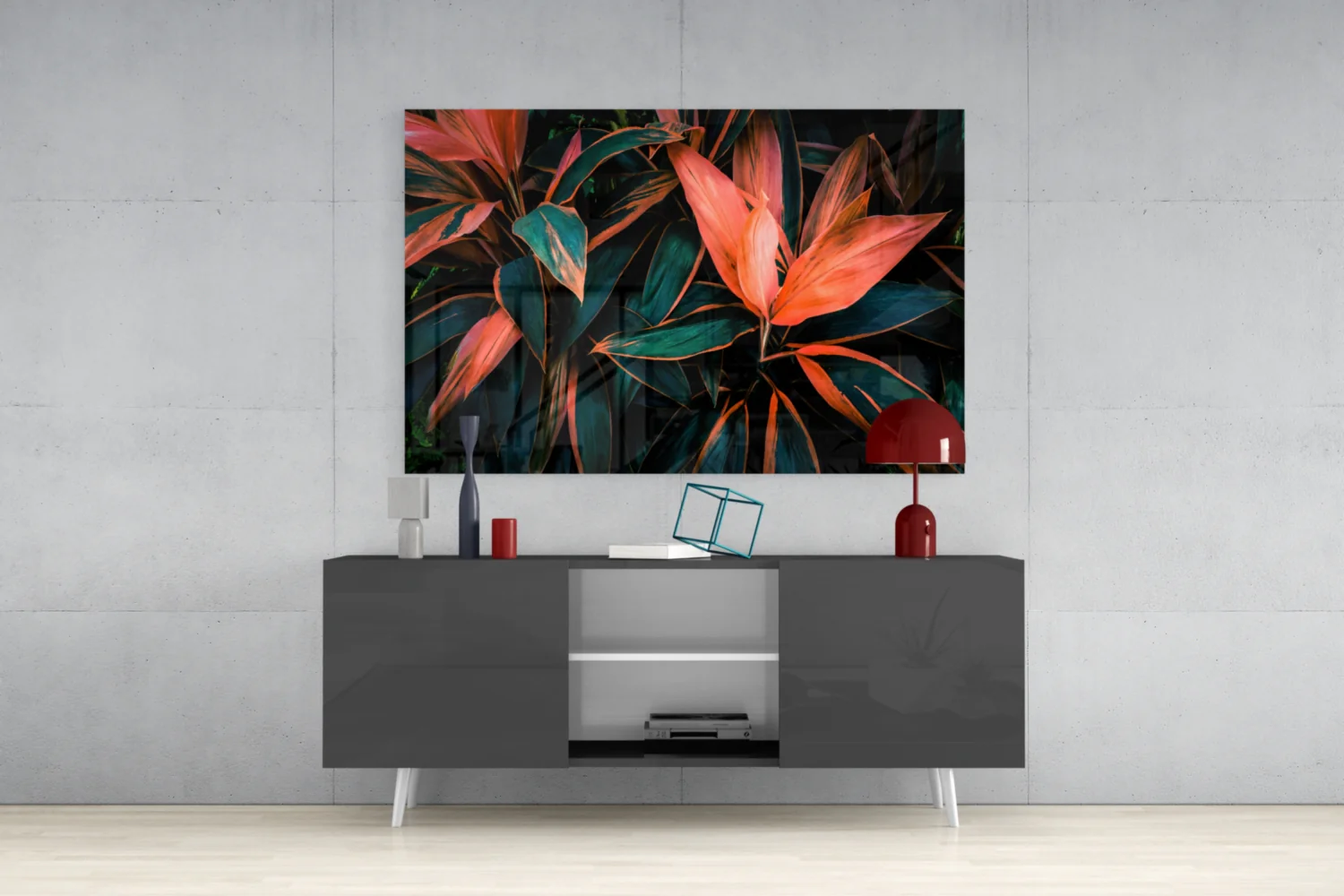 Flower Glass Wall Art - Image 9