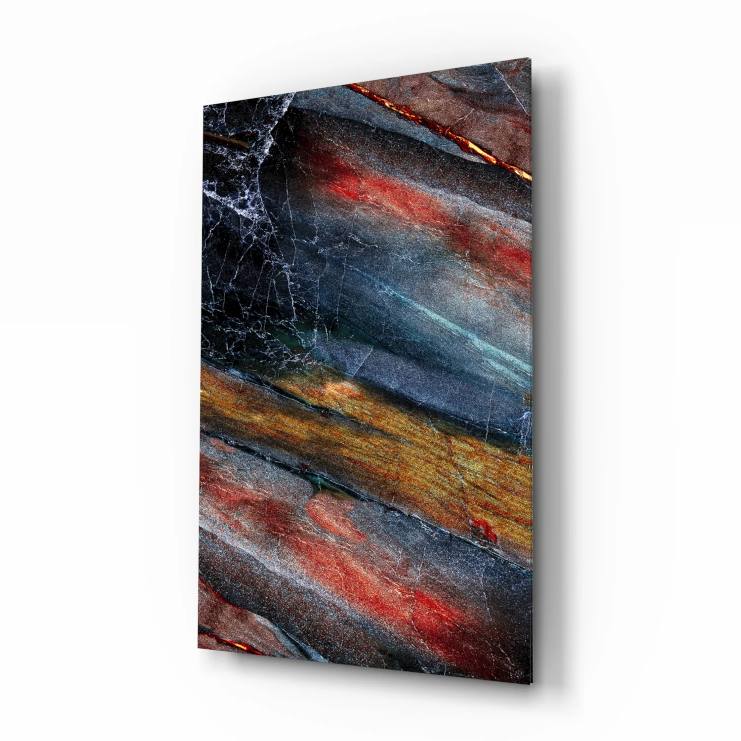 Abstract Glass Wall Art - Image 2