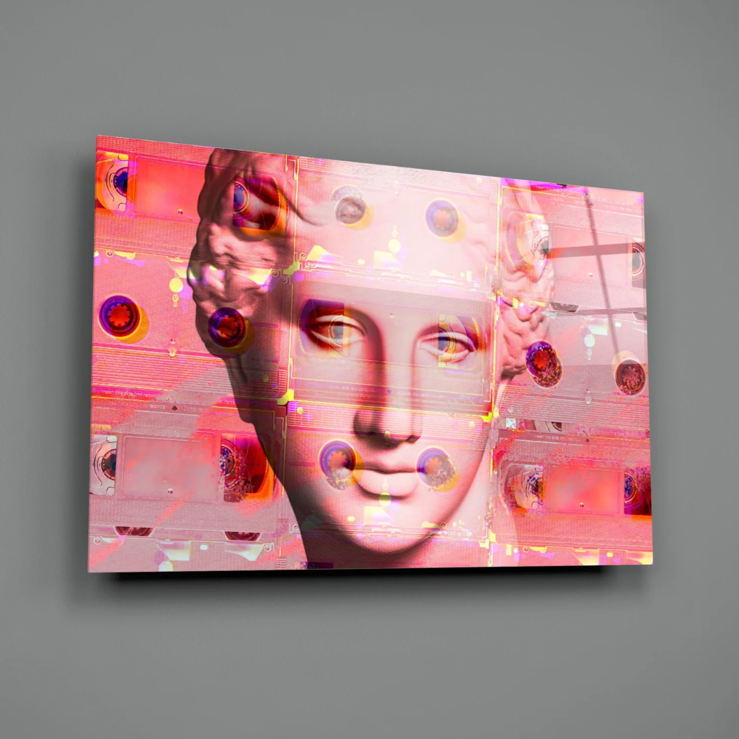 Sculpture Glass Wall Art - Image 3