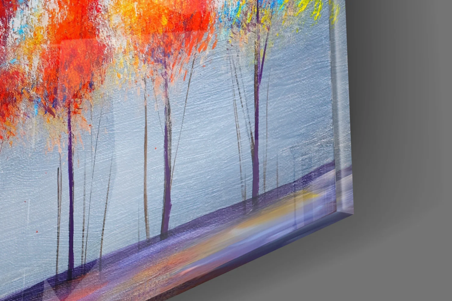Drawing Trees Glass Wall Art - Image 8
