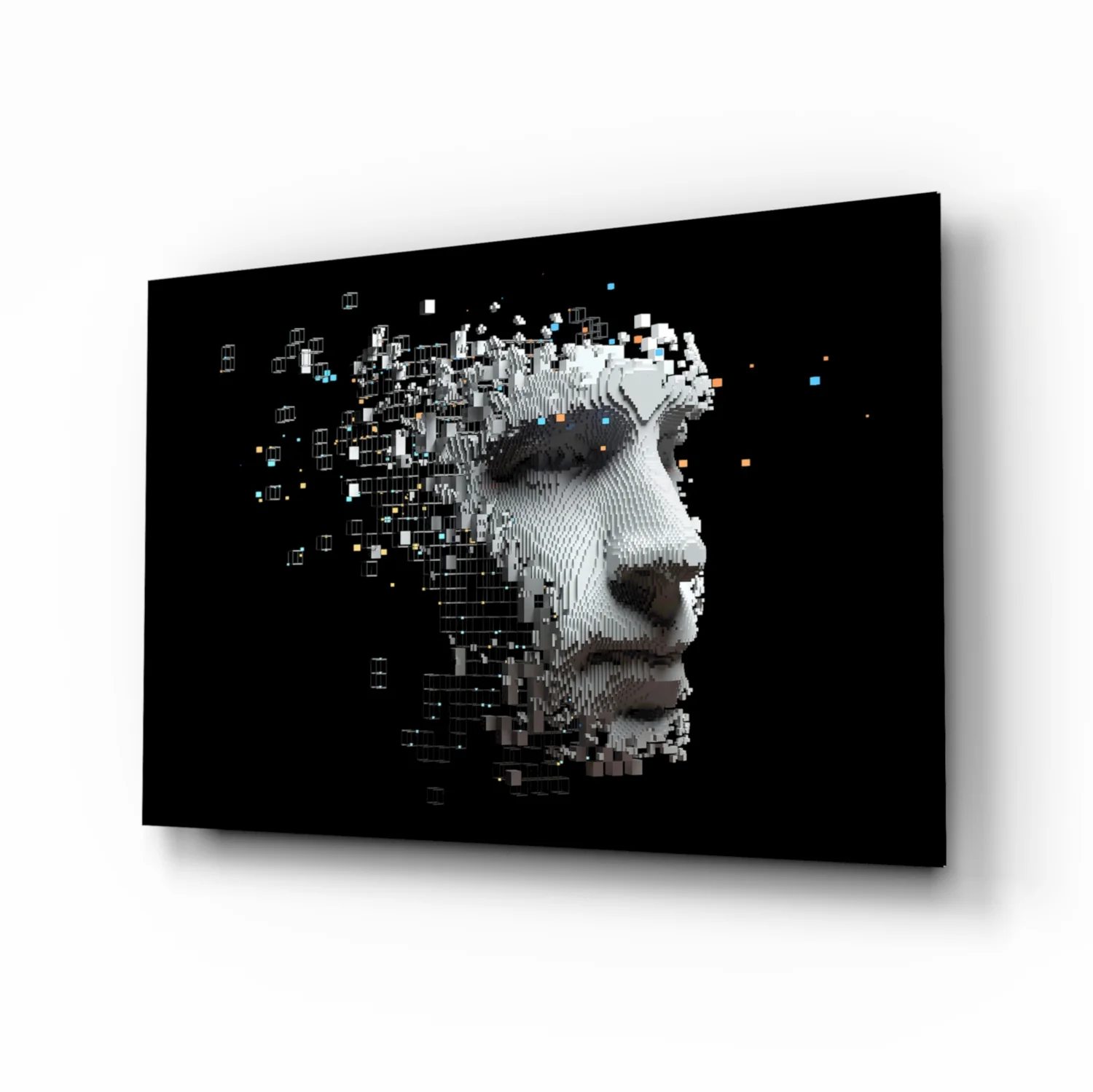 Being Human Glass Wall Art - Image 2