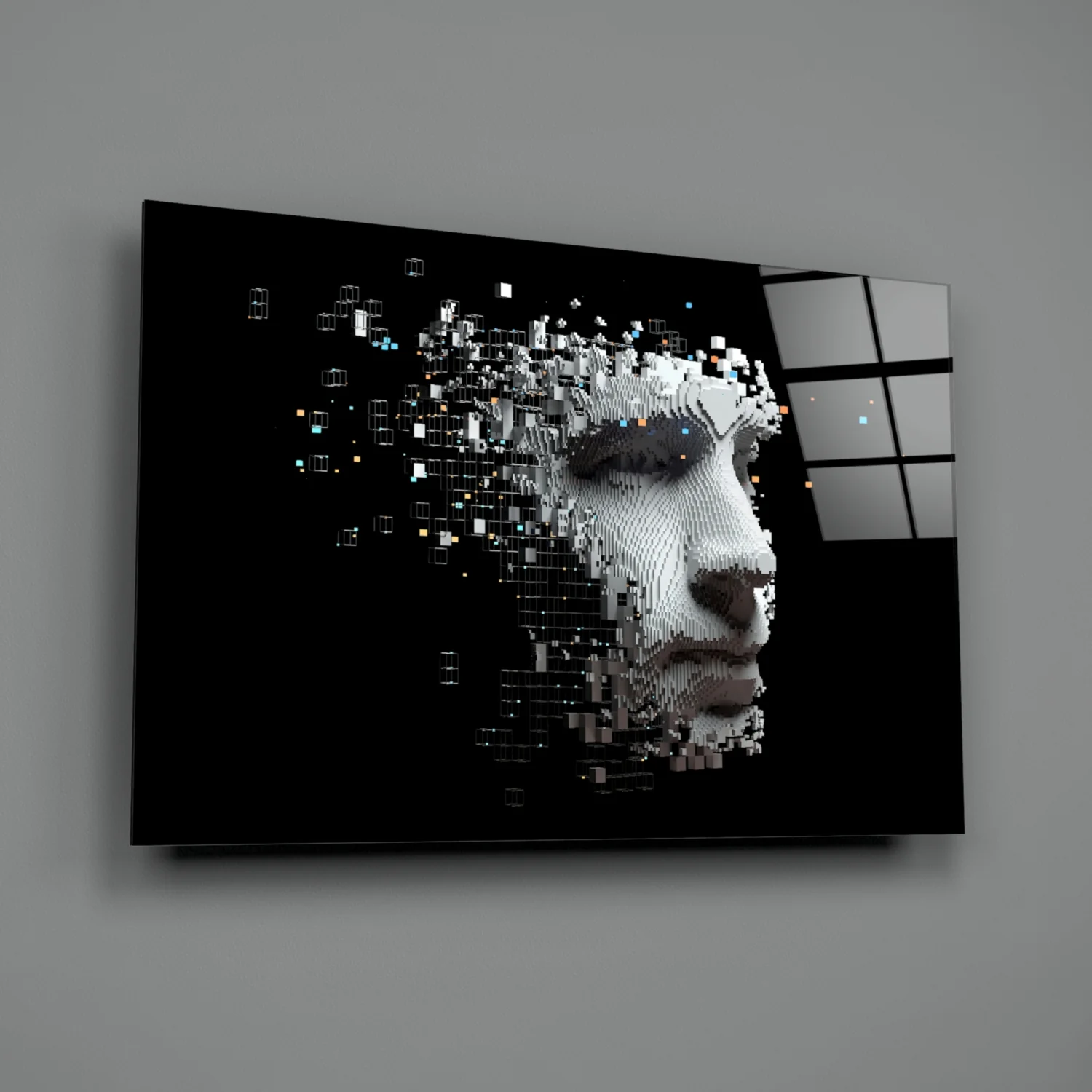 Being Human Glass Wall Art - Image 3