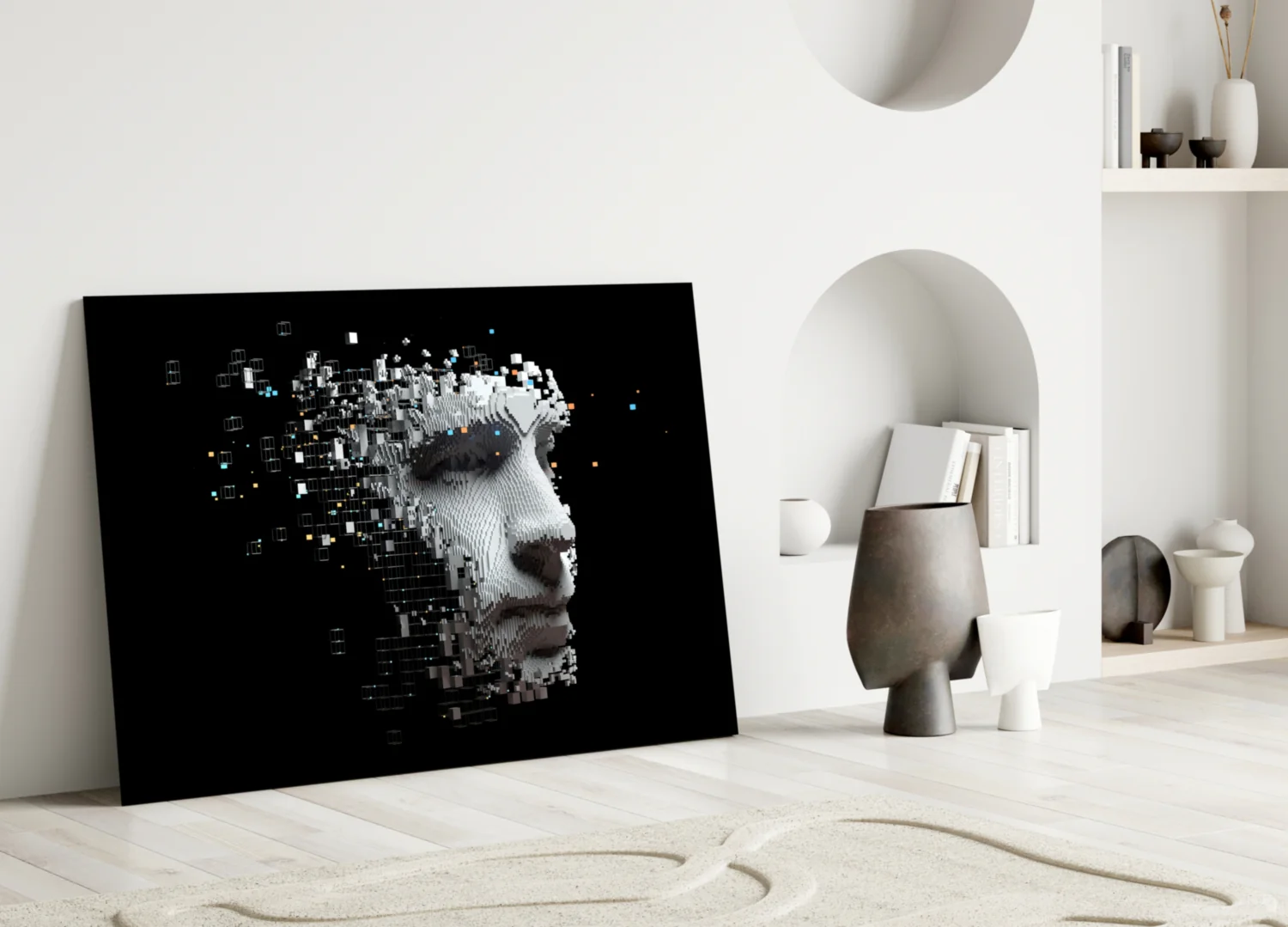 Being Human Glass Wall Art - Image 4