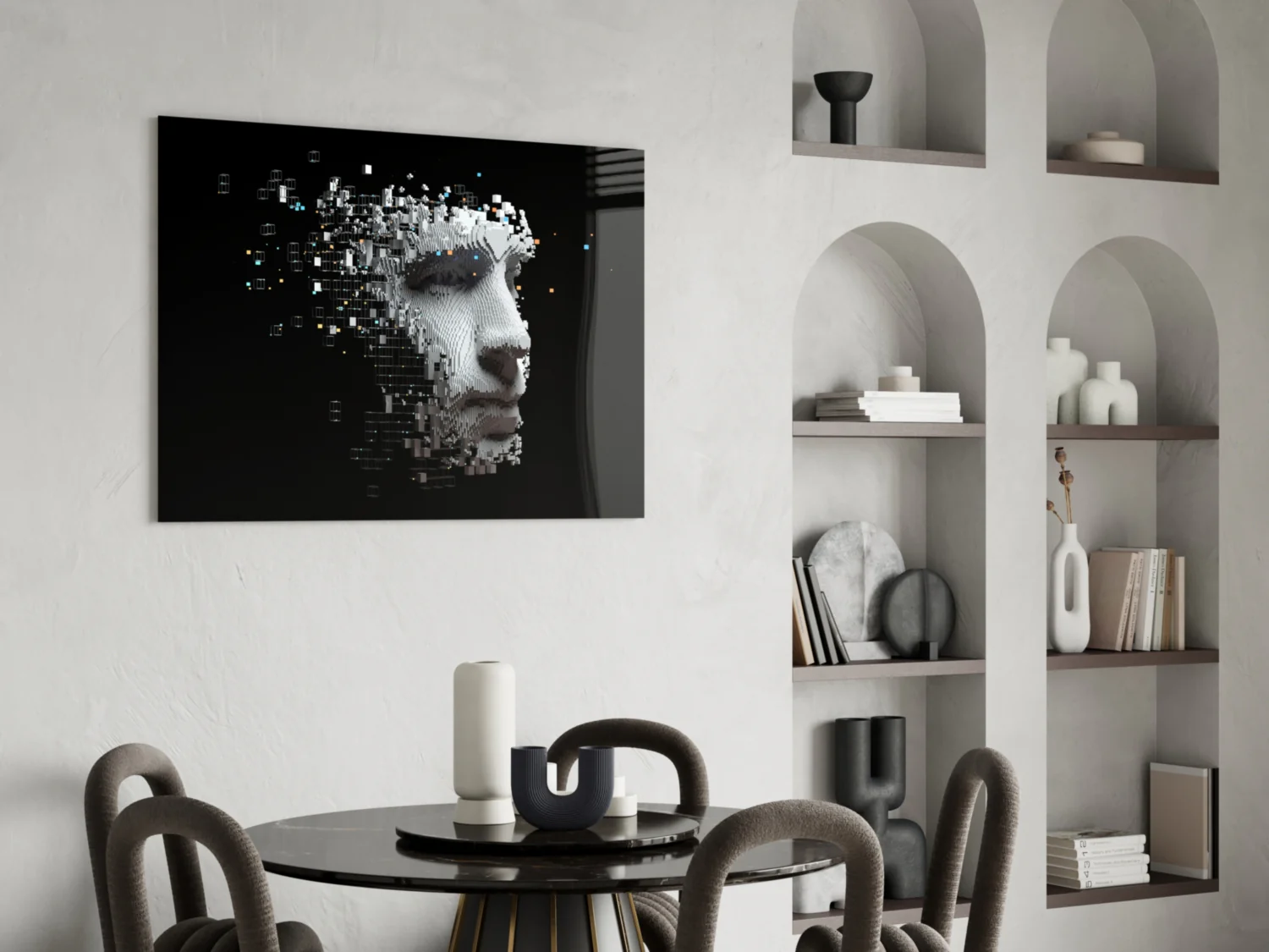 Being Human Glass Wall Art - Image 6