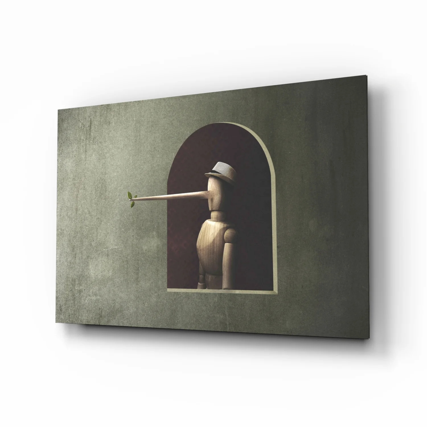 Pinocchio Glass Wall Art - Image 2
