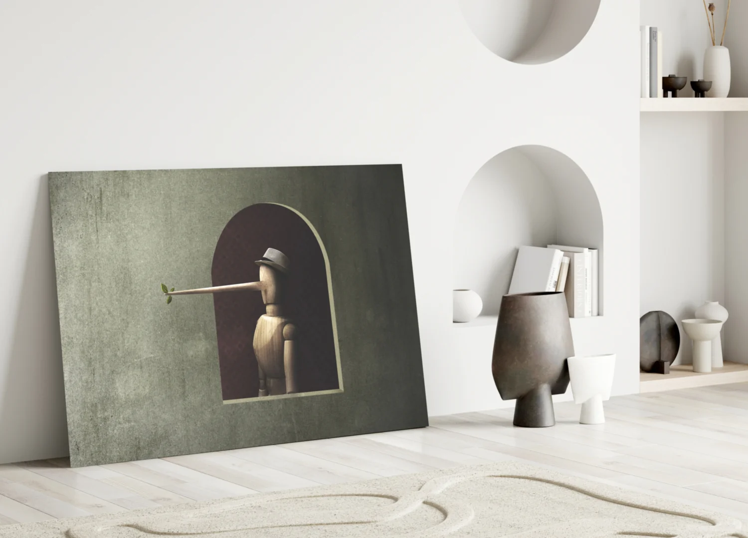 Pinocchio Glass Wall Art - Image 4