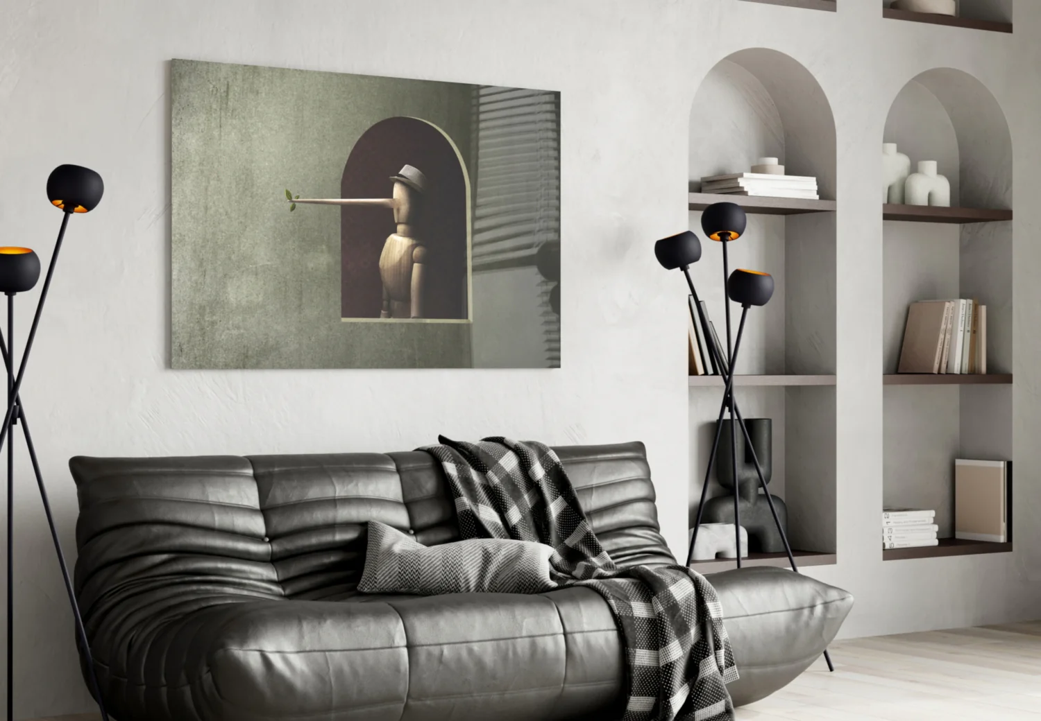 Pinocchio Glass Wall Art - Image 5