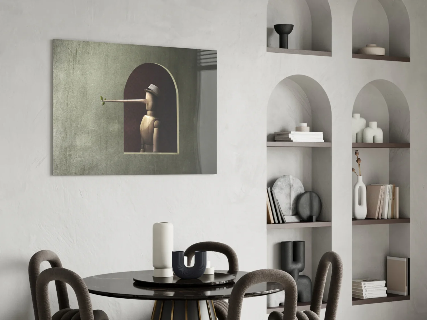 Pinocchio Glass Wall Art - Image 6