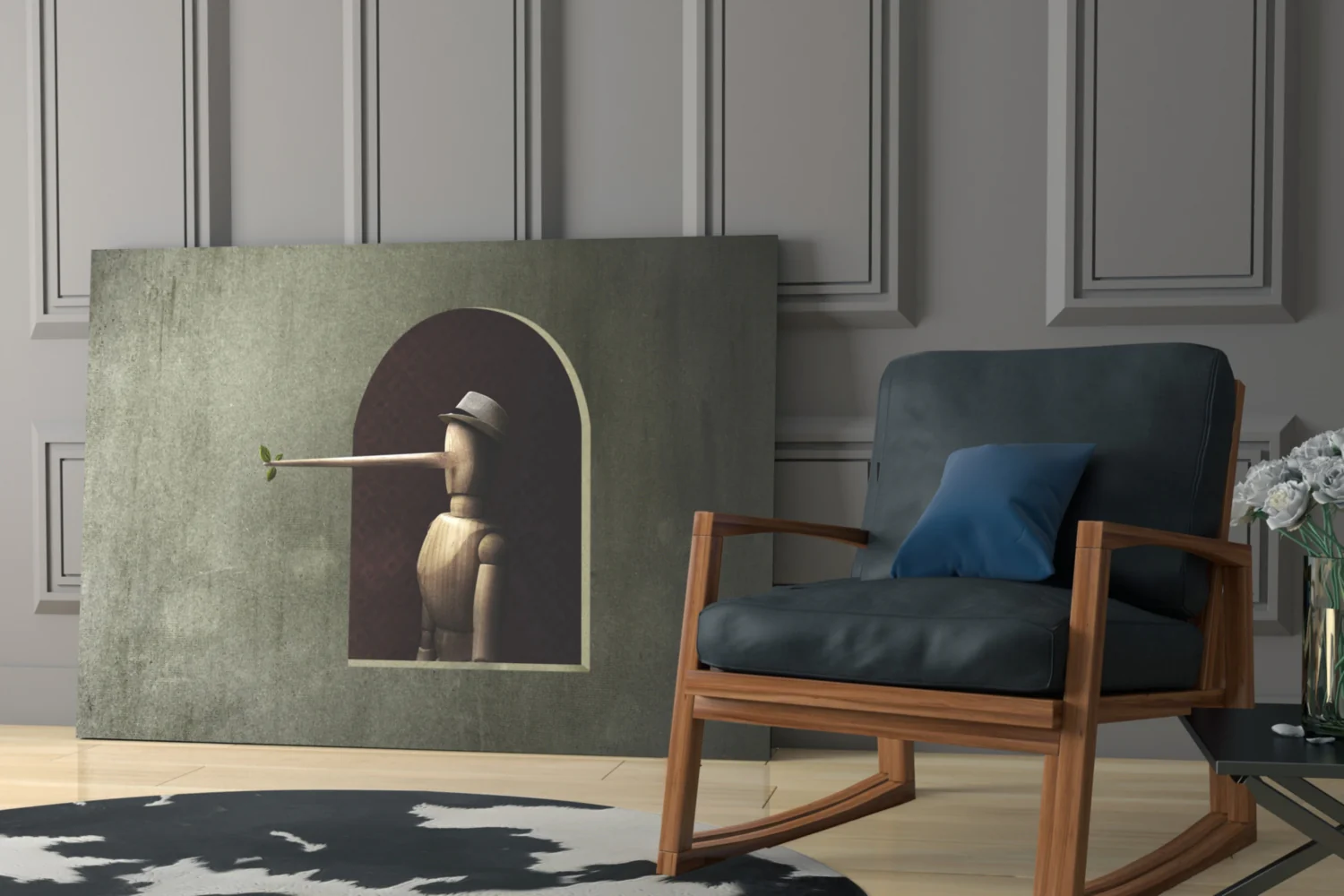 Pinocchio Glass Wall Art - Image 7