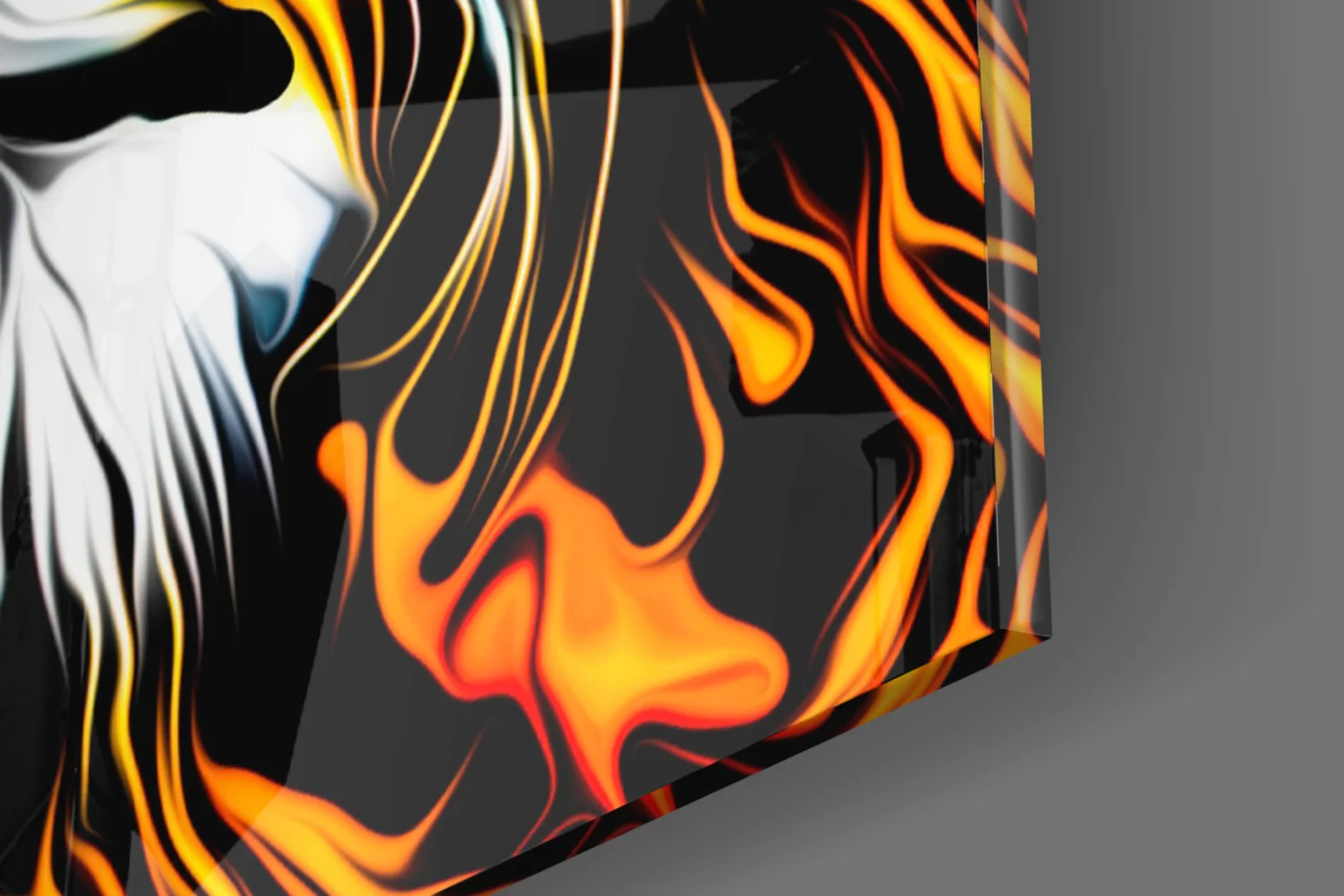 Lion Glass Wall Art - Image 8