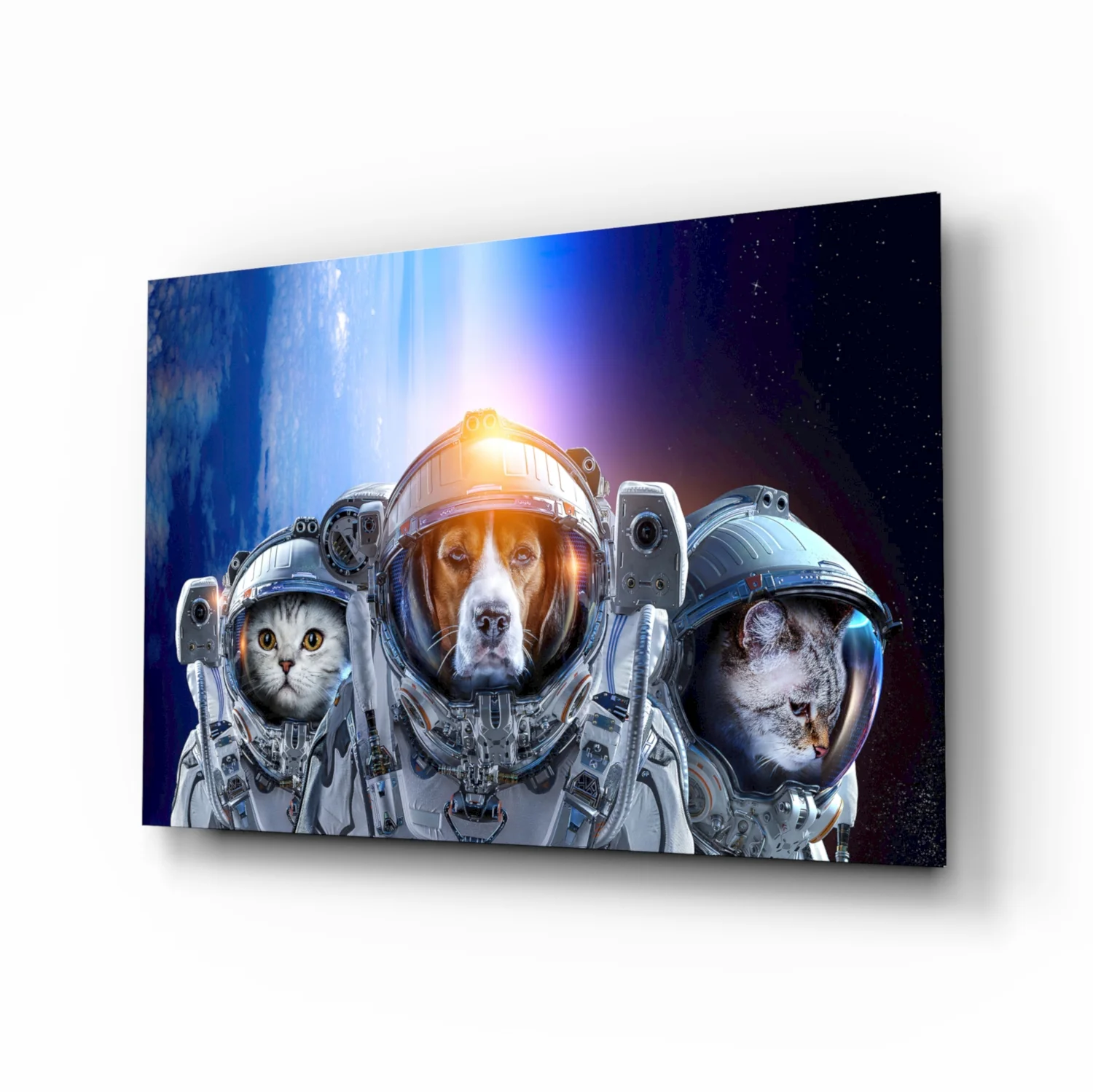 Space Team Glass Wall Art - Image 2