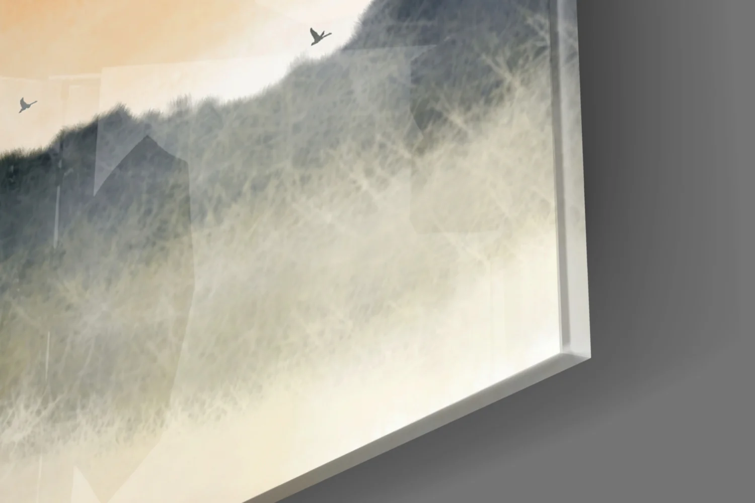 Abstract Landscape Glass Wall Art - Image 8