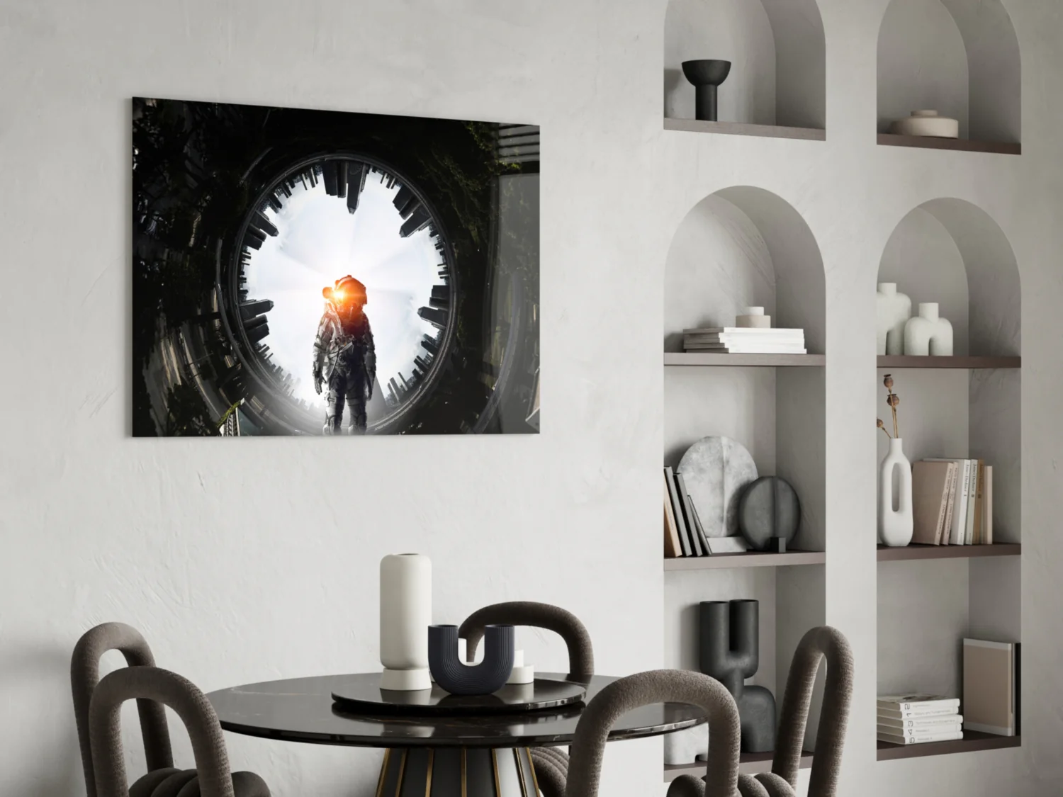 Astronaut Glass Wall Art - Image 6