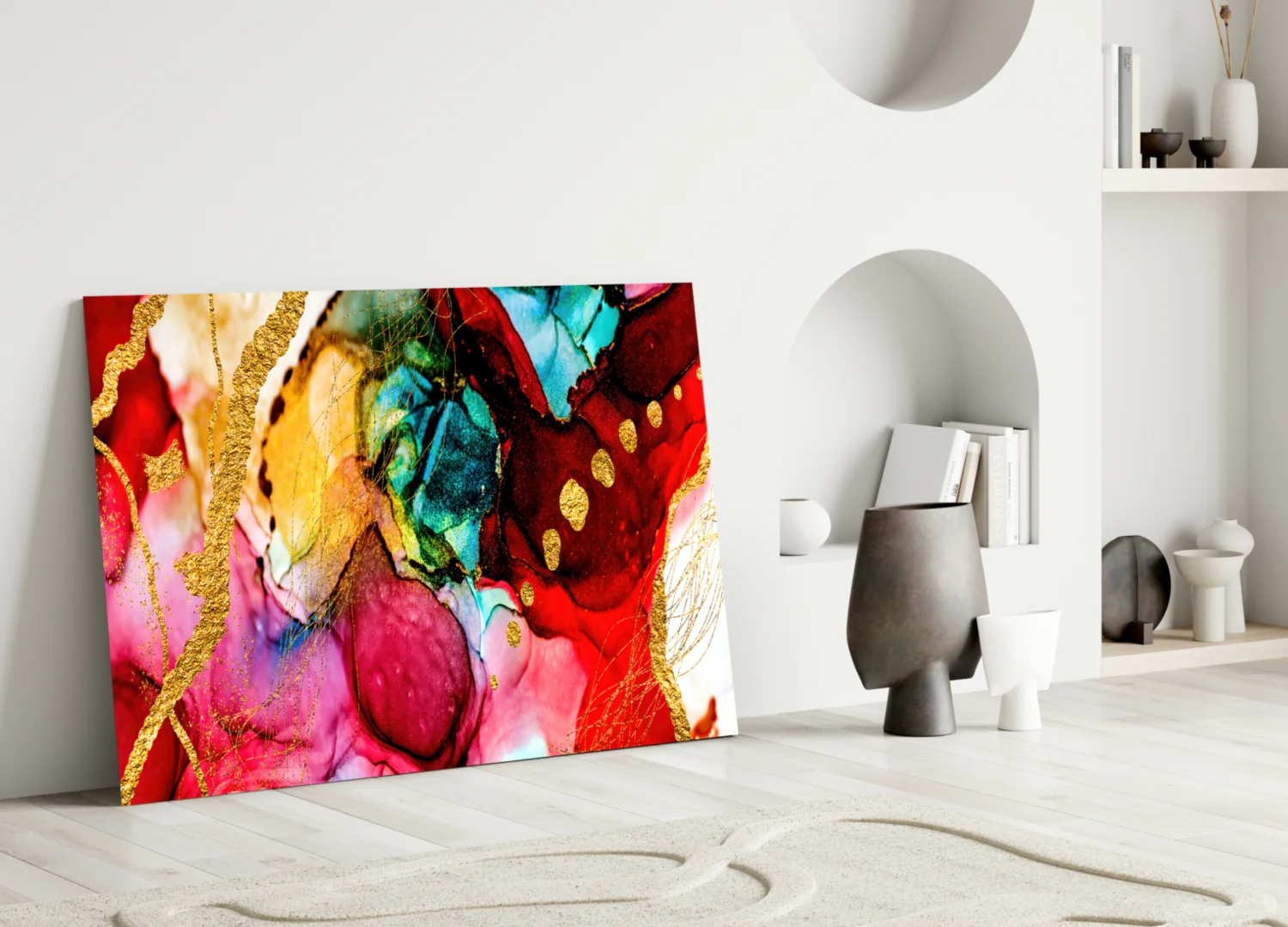 Colors Glass Wall Art - Image 4