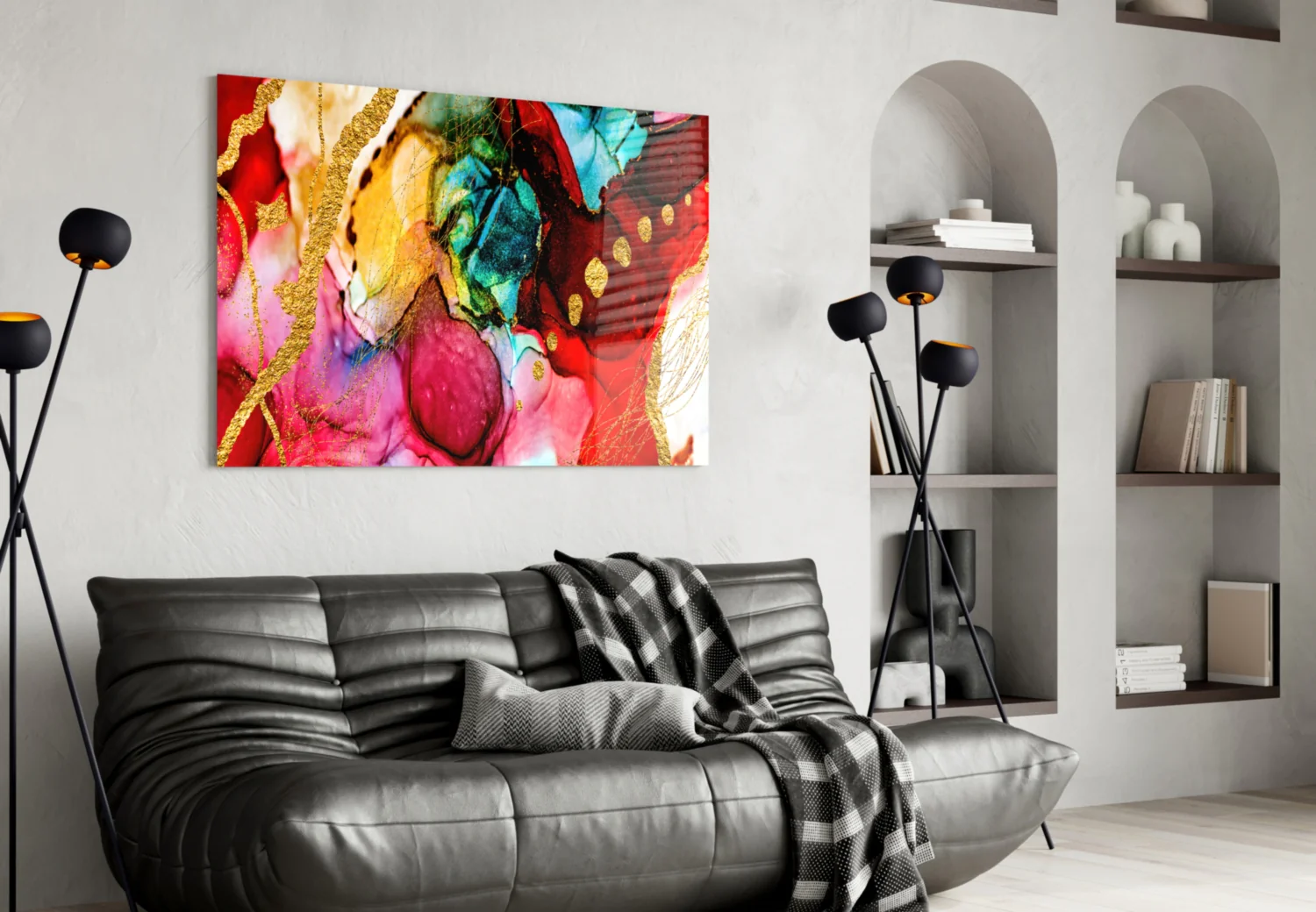 Colors Glass Wall Art - Image 5