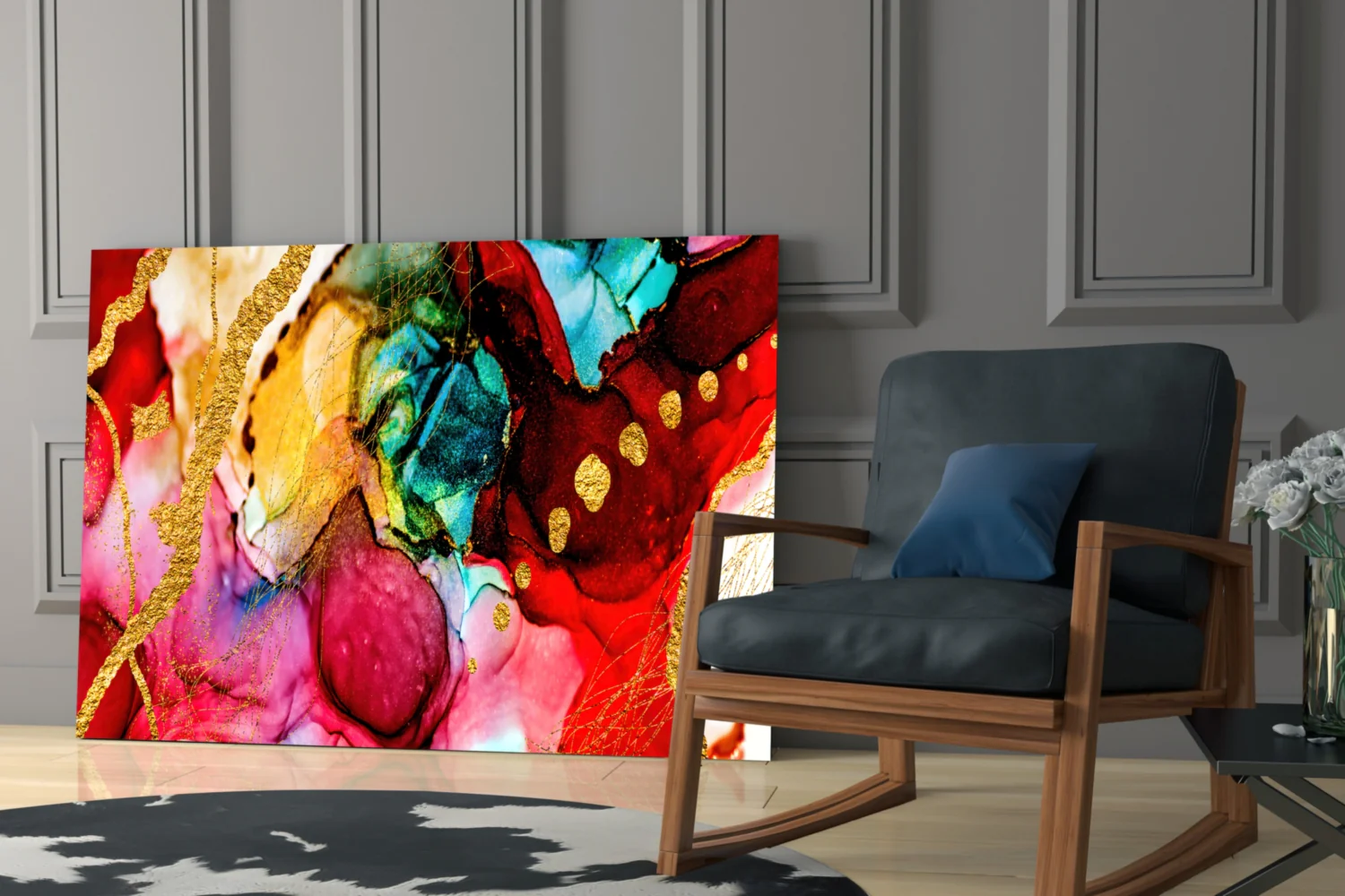 Colors Glass Wall Art - Image 7