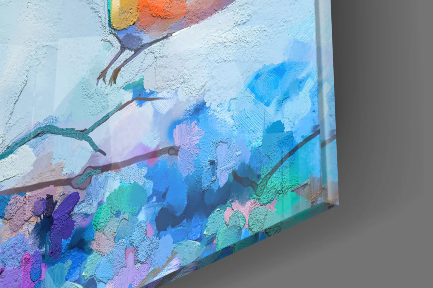 Tiny Birds Glass Wall Art - Image 8