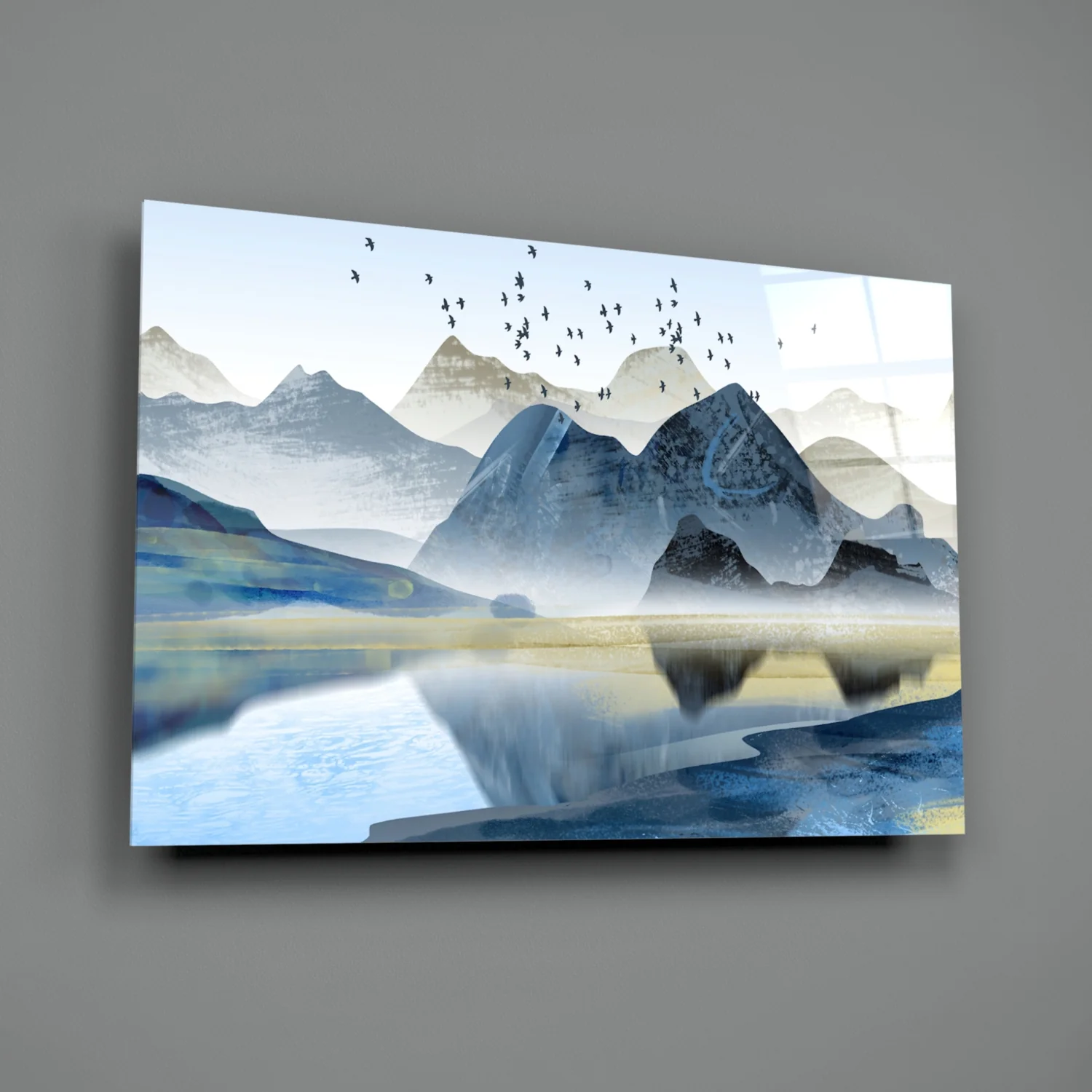 Mountains Glass Wall Art - Image 3