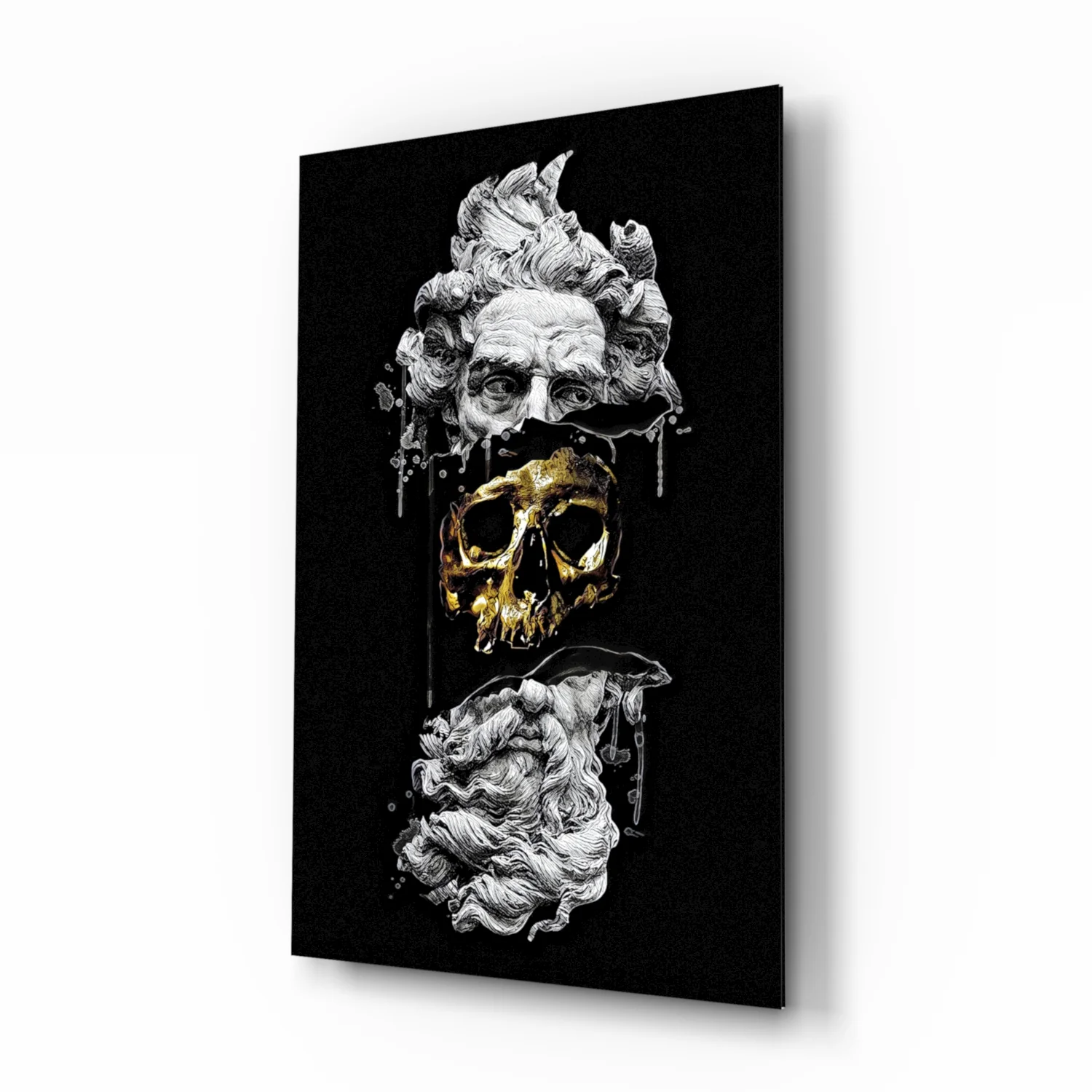 Poseidon Glass Wall Art - Image 2