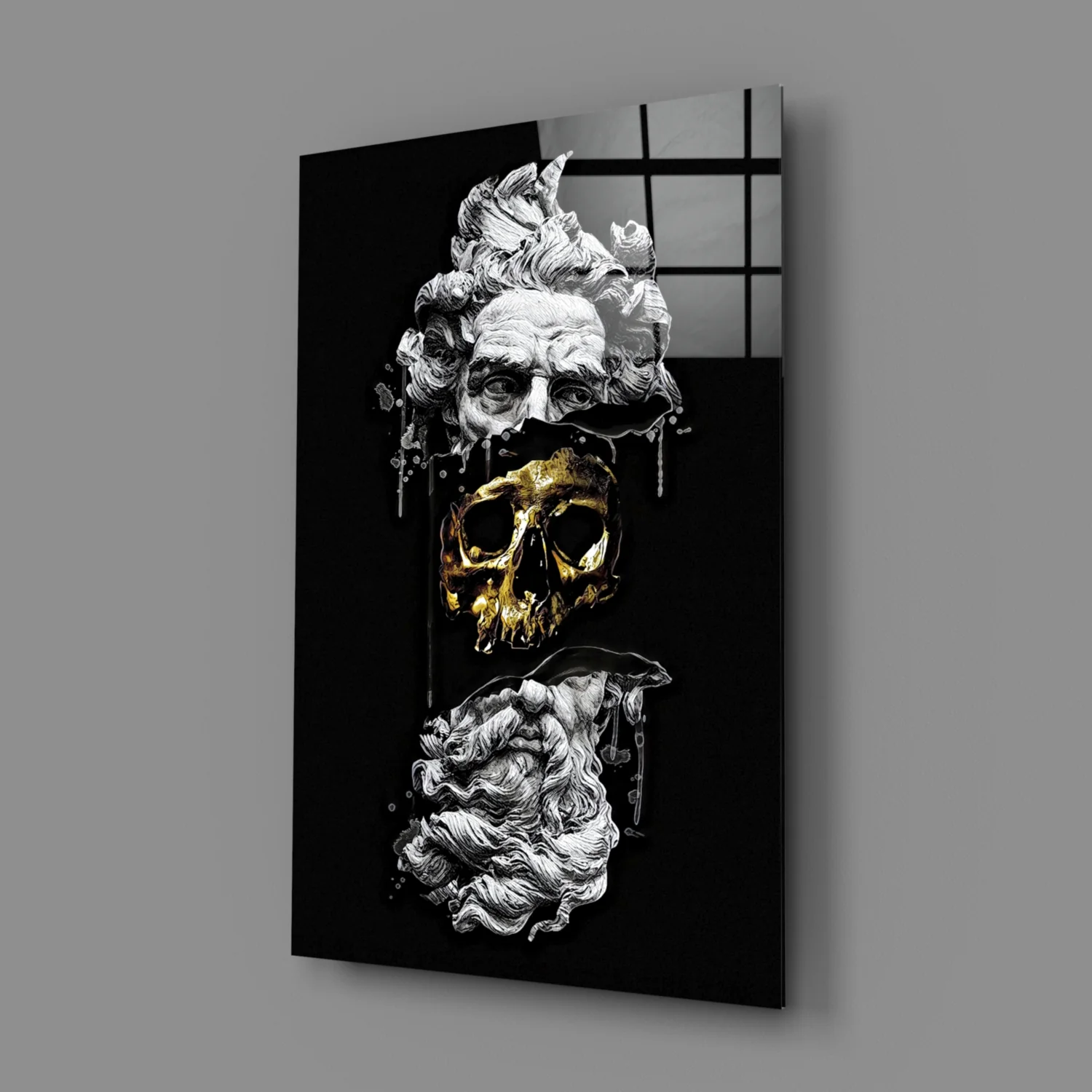 Poseidon Glass Wall Art - Image 3