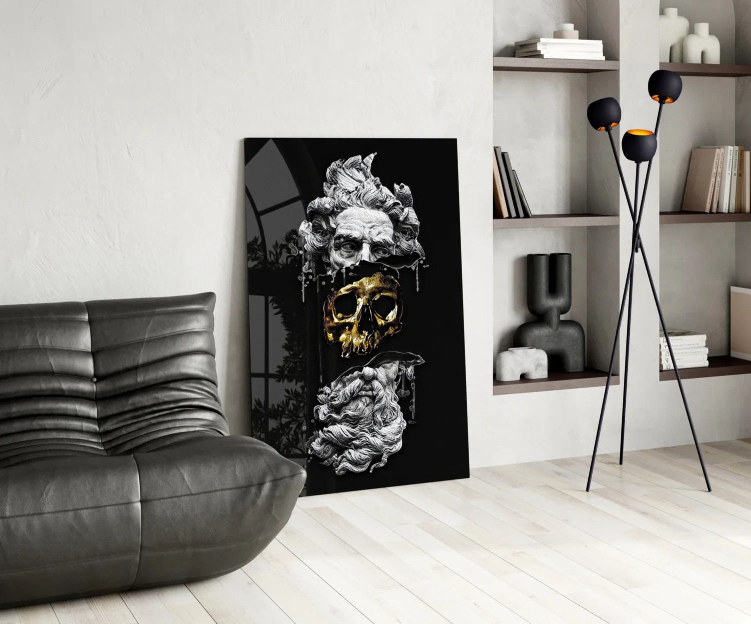 Poseidon Glass Wall Art - Image 6